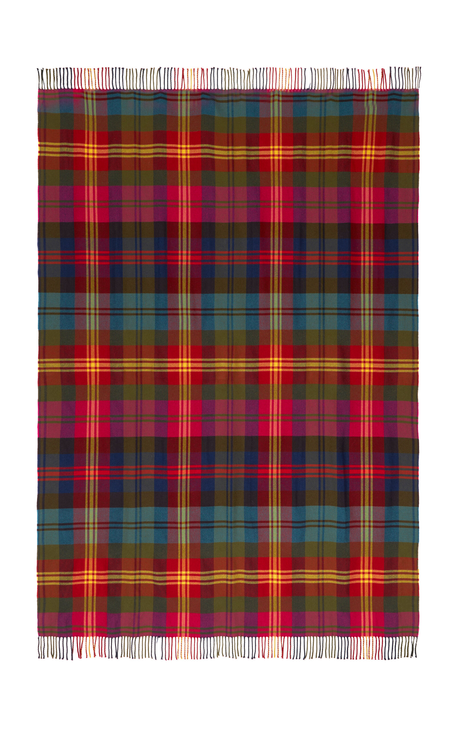 Etro - Women's Wool Shawl - Red - OS - Only At Moda Operandi