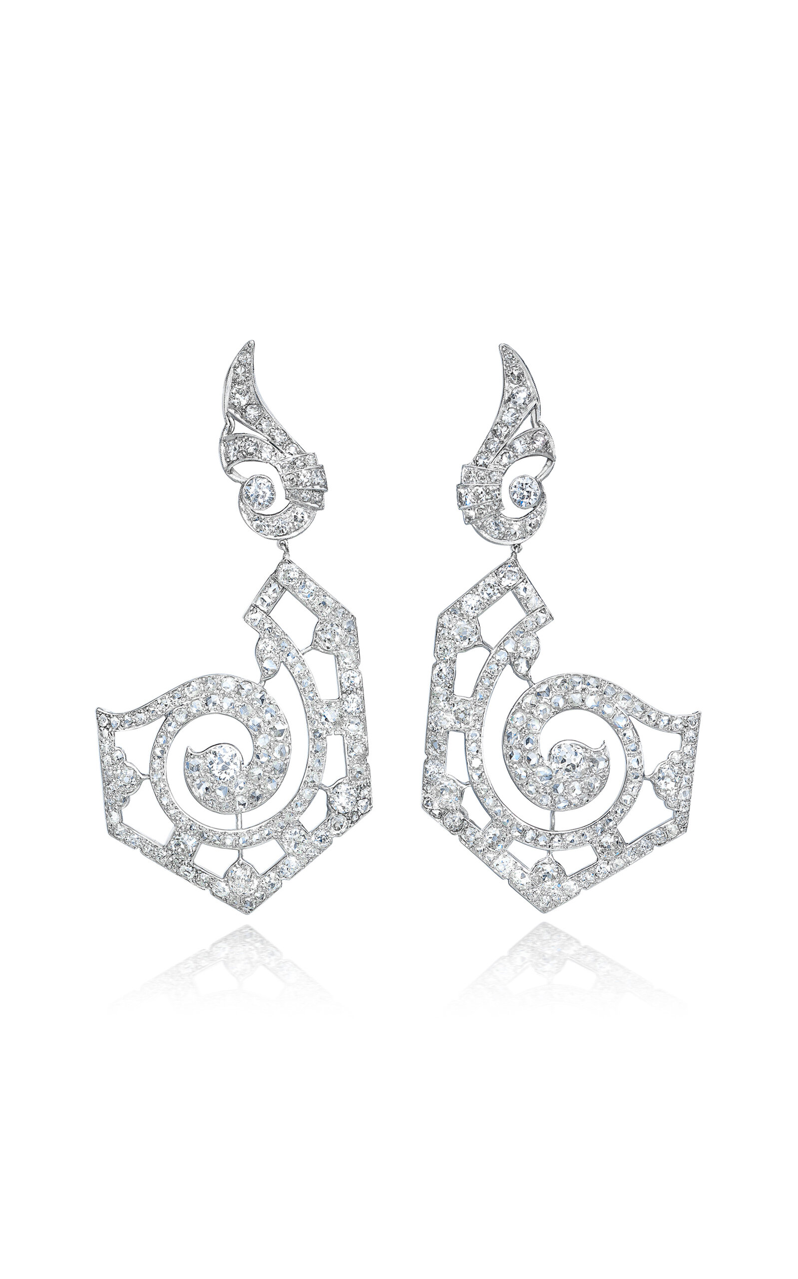 Mindi Mond Women's Platinum Mega Galaxy Earrings