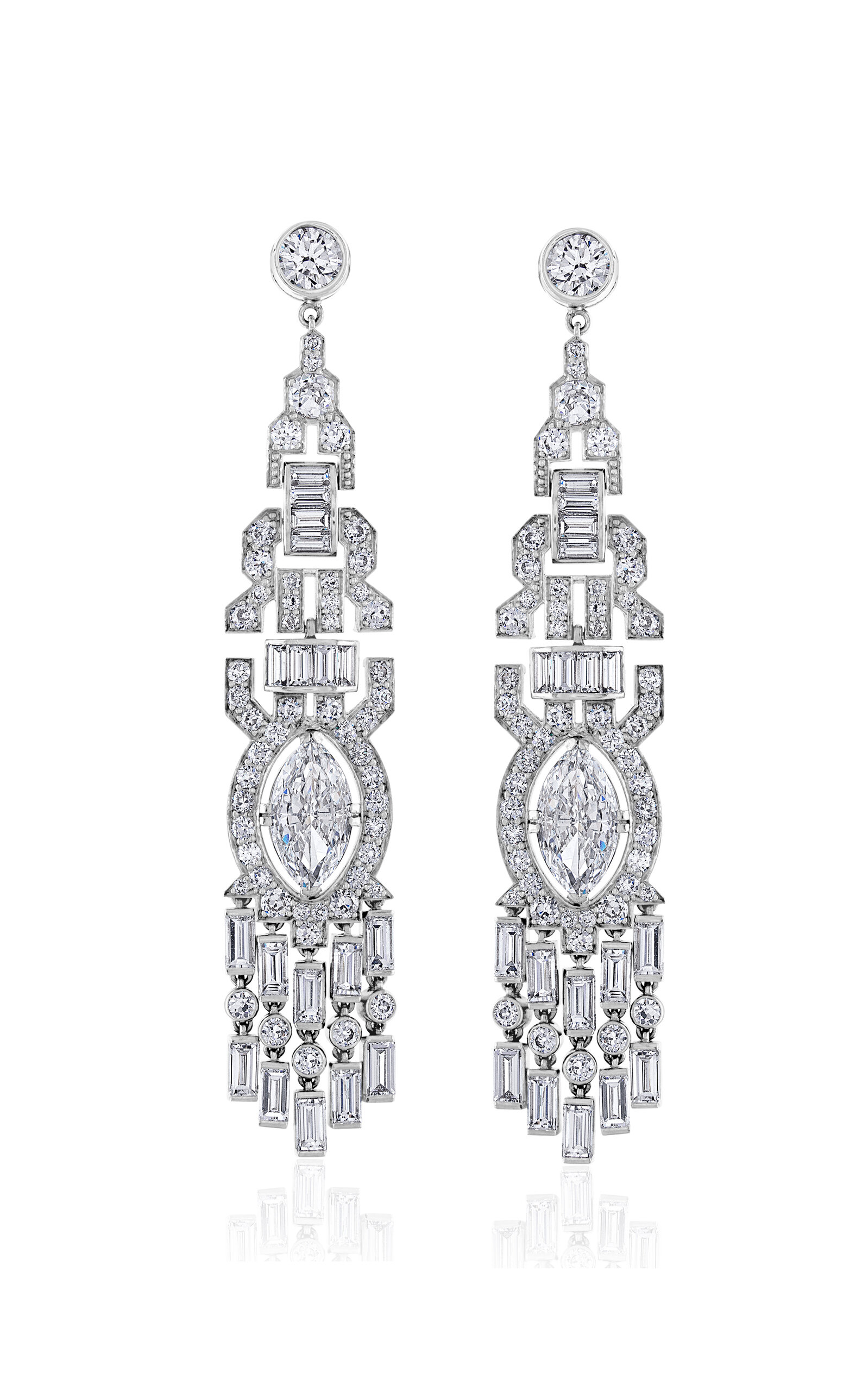Mindi Mond Women's Platinum Hauté Joaillerie Diamond  Chandeliers