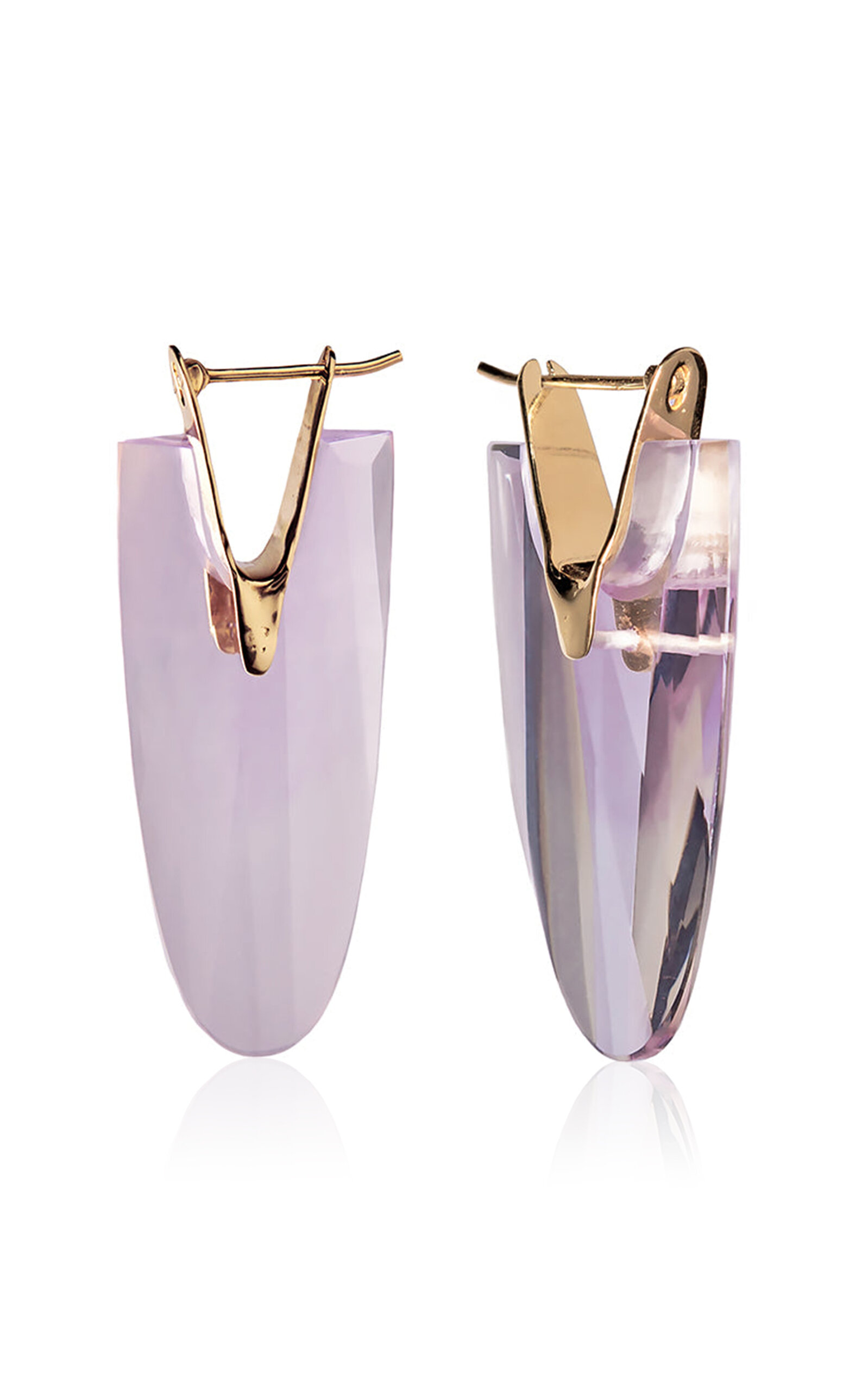 Kika Alvarenga Women's 18k Yellow Gold Wama Earrings