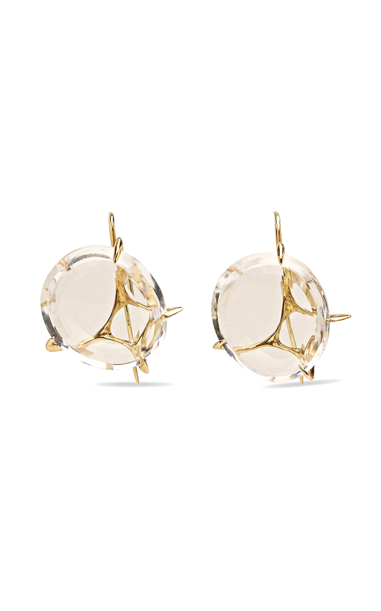 Kika Alvarenga Women's 18k Yellow Gold Brinco Envolto Earrings