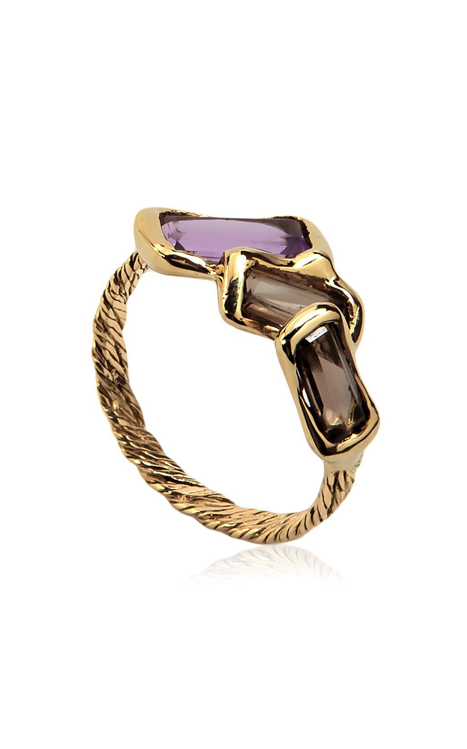 Kika Alvarenga Women's 18k Yellow Gold Kaxi Ring