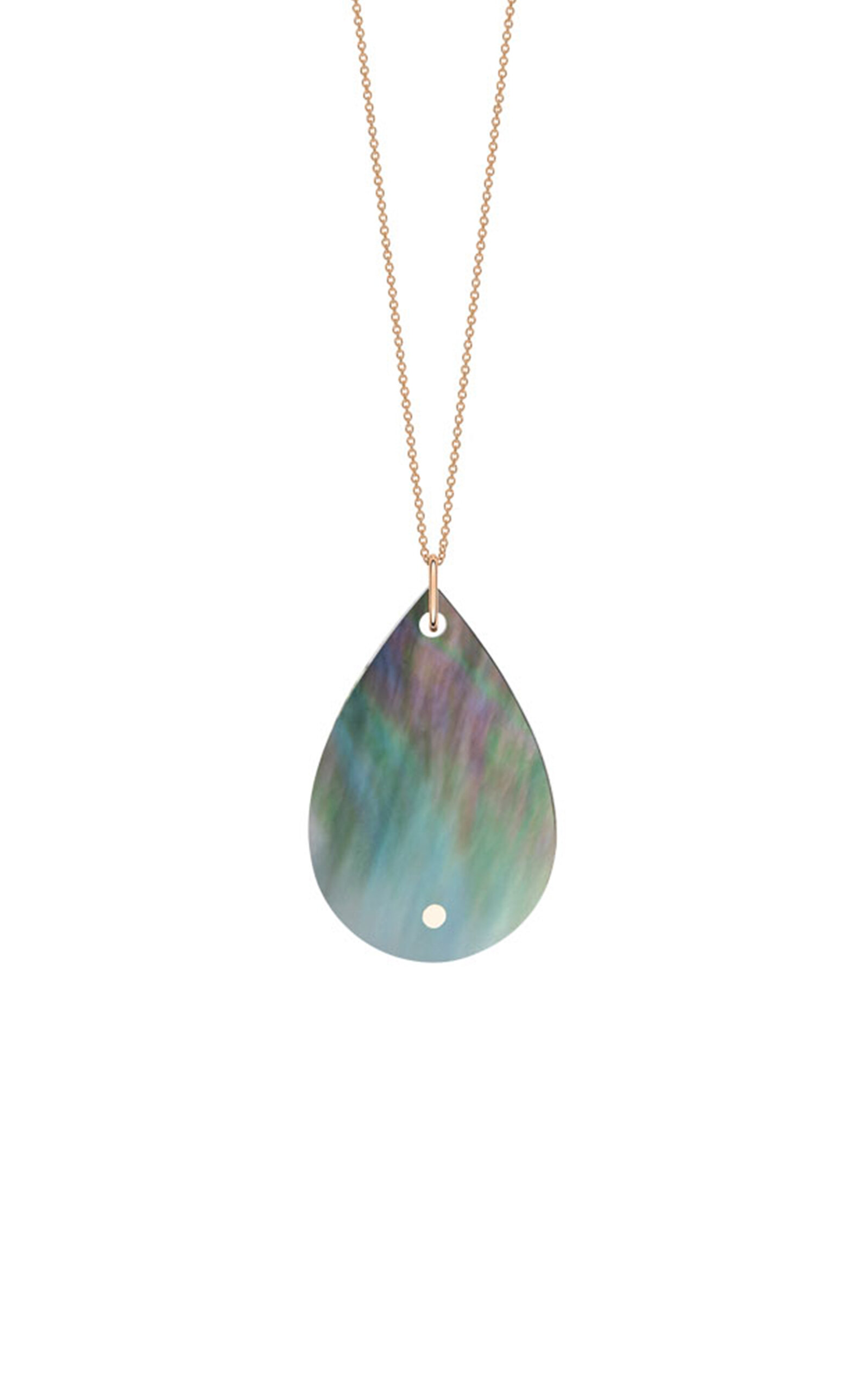 Ginette NY Women's Bliss 18K Rose Gold Mother-of-Pearl Necklace