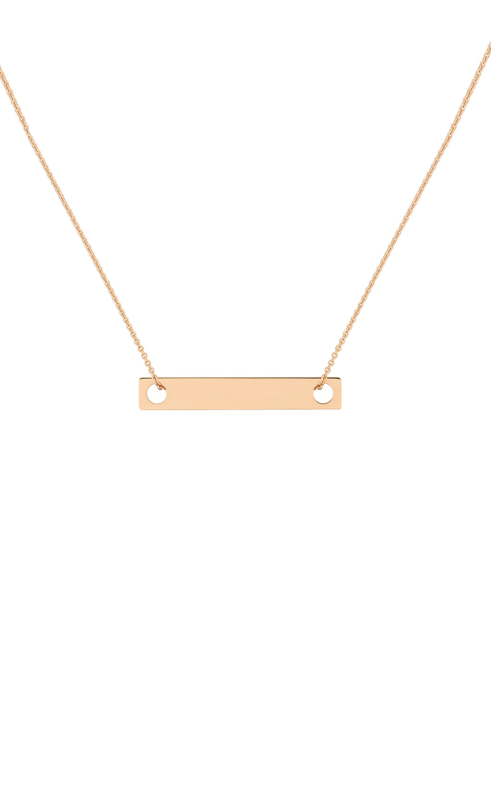 Ginette NY Women's Mini 18K Rose Gold Necklace