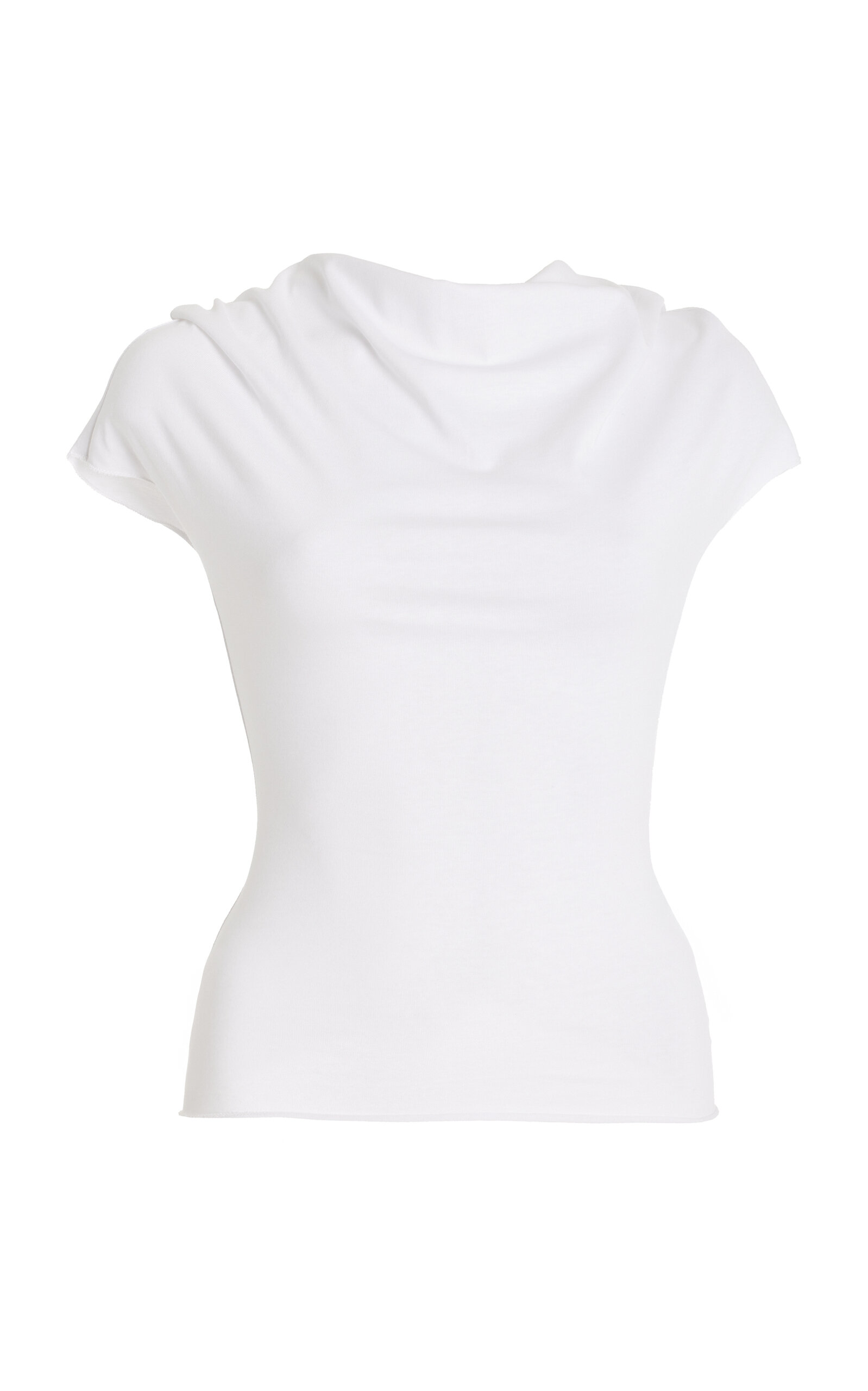 Exclusive Glove Off-The-Shoulder Cotton-Jersey Top