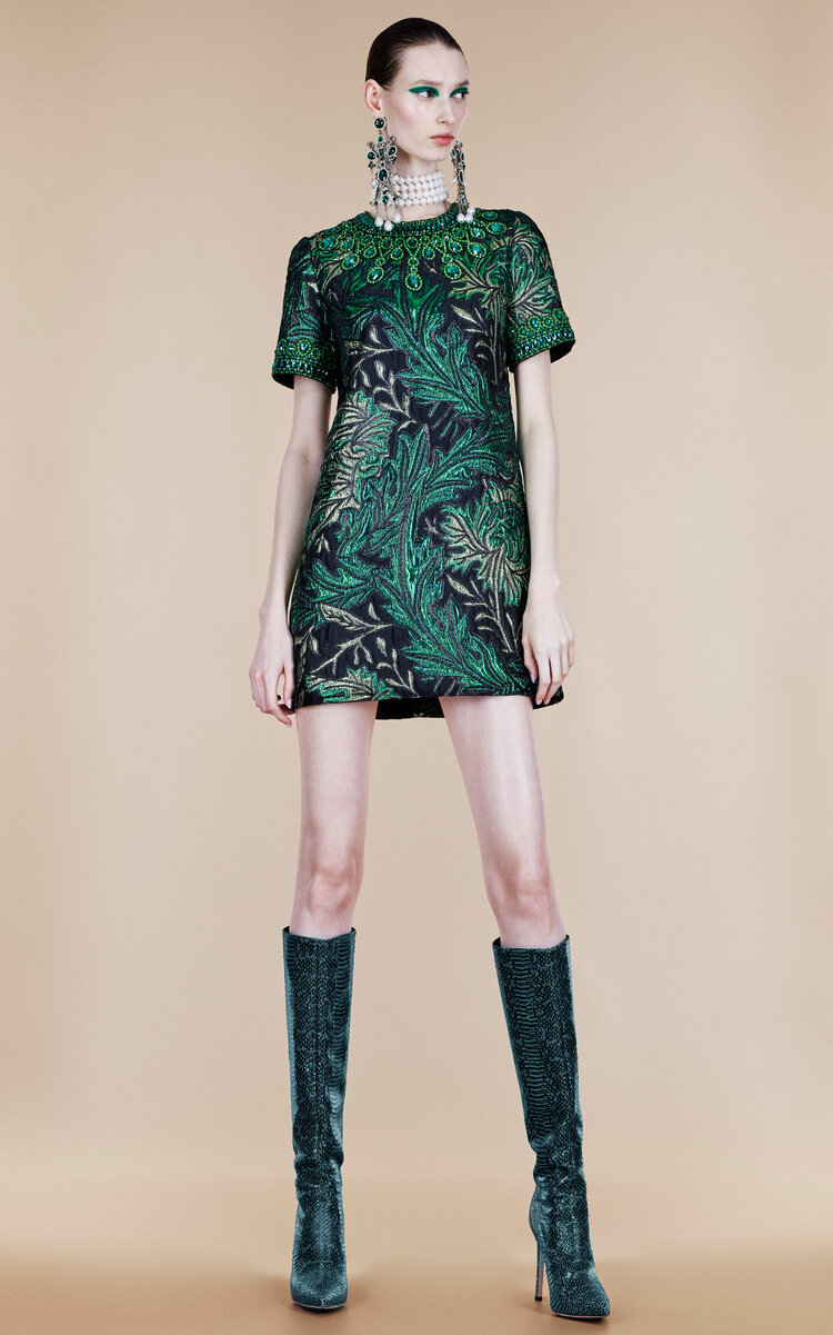 Andrew Gn Women's Embellished Mini Dress