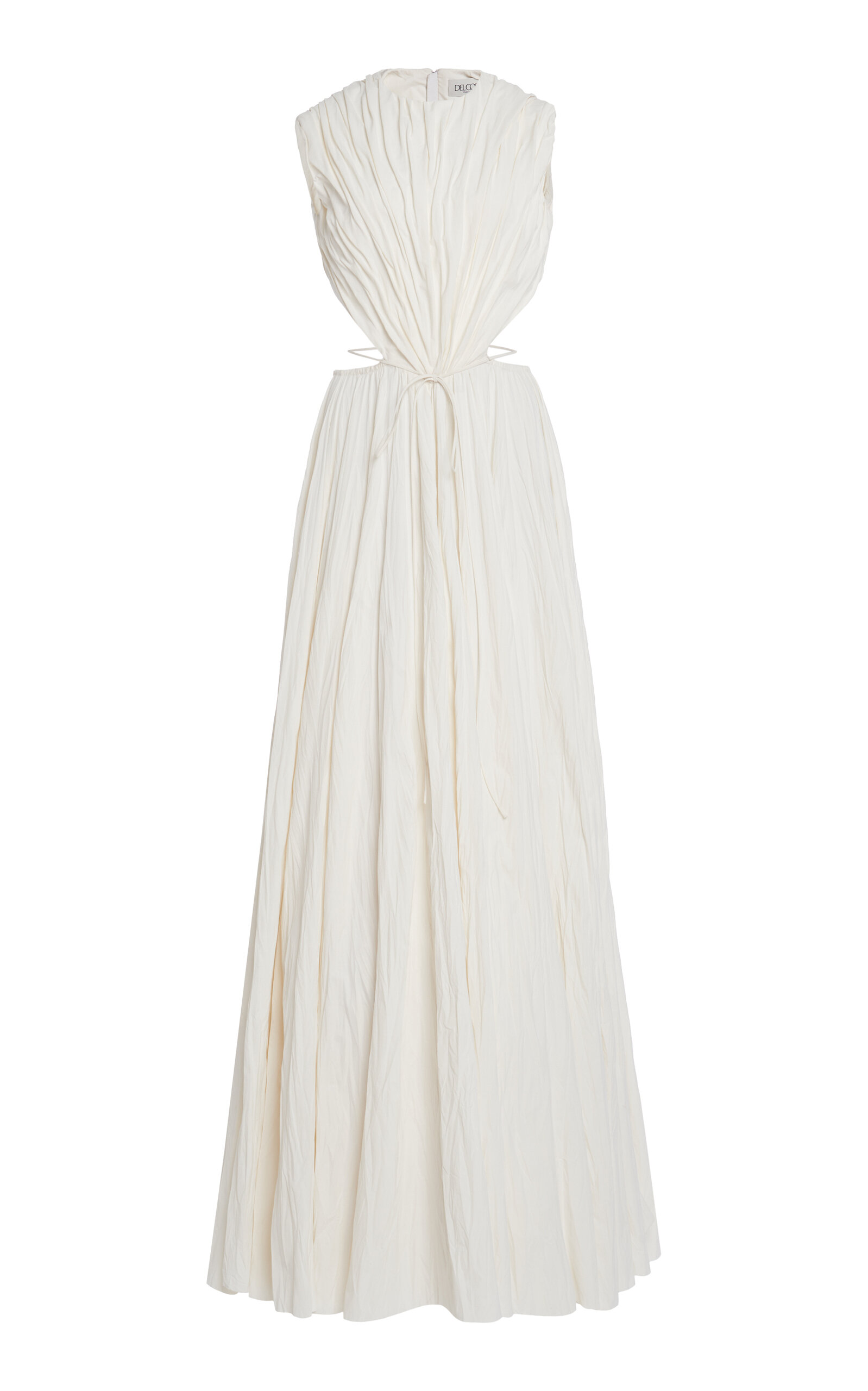 Del Core Women's Pleated Maxi Dress