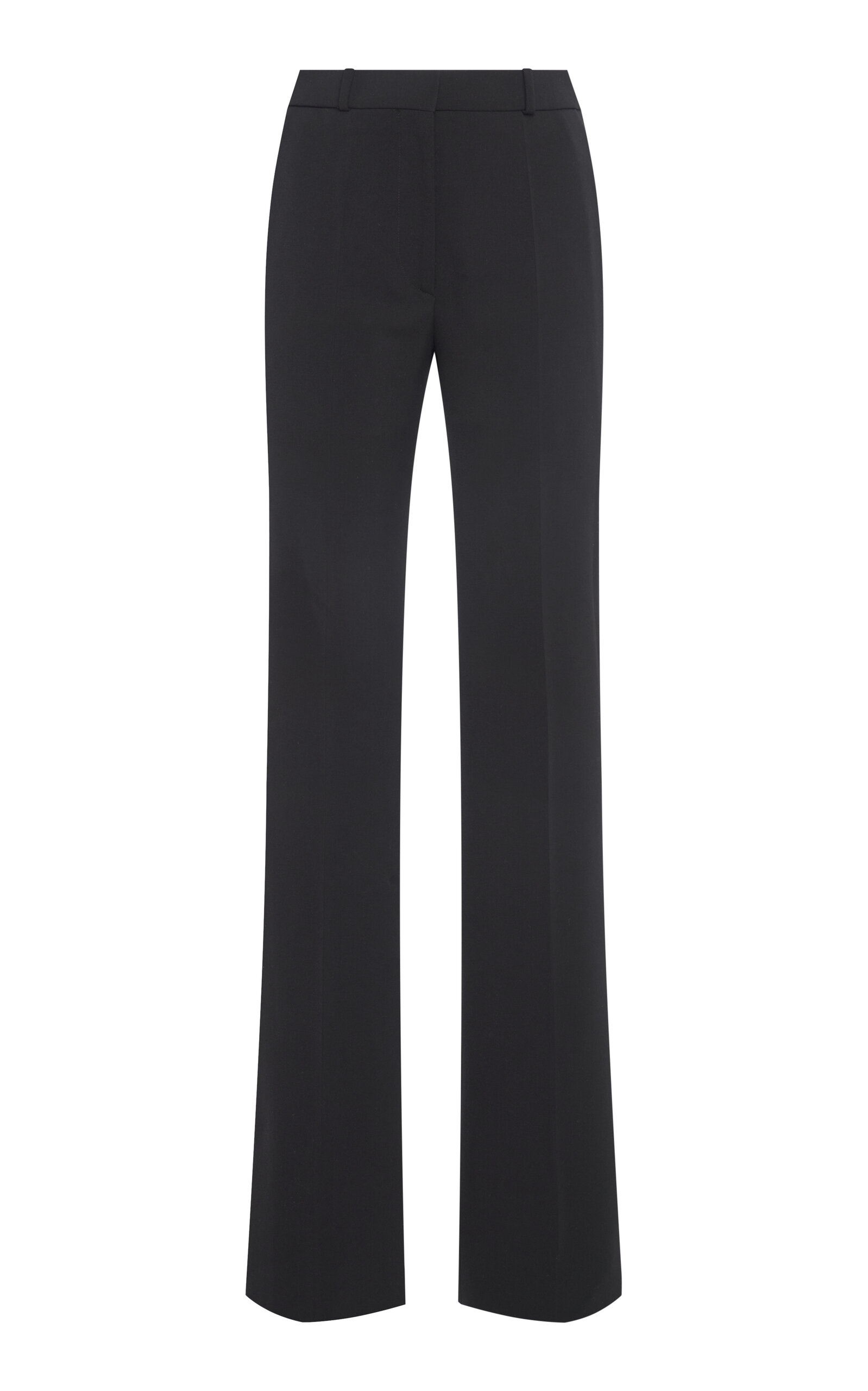 Del Core Women's Corset Stretch-Wool Straight-Leg Pants