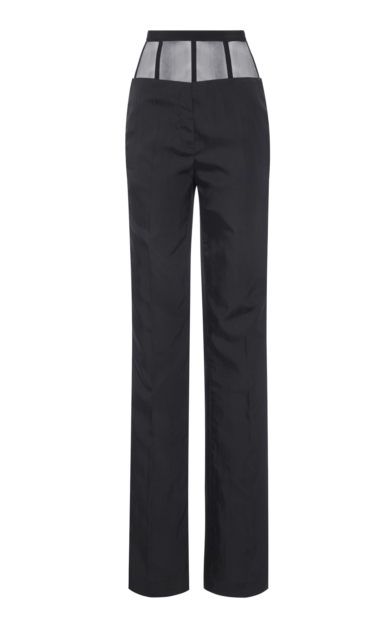 DEL CORE CORSET-DETAILED STRAIGHT-LEG trousers