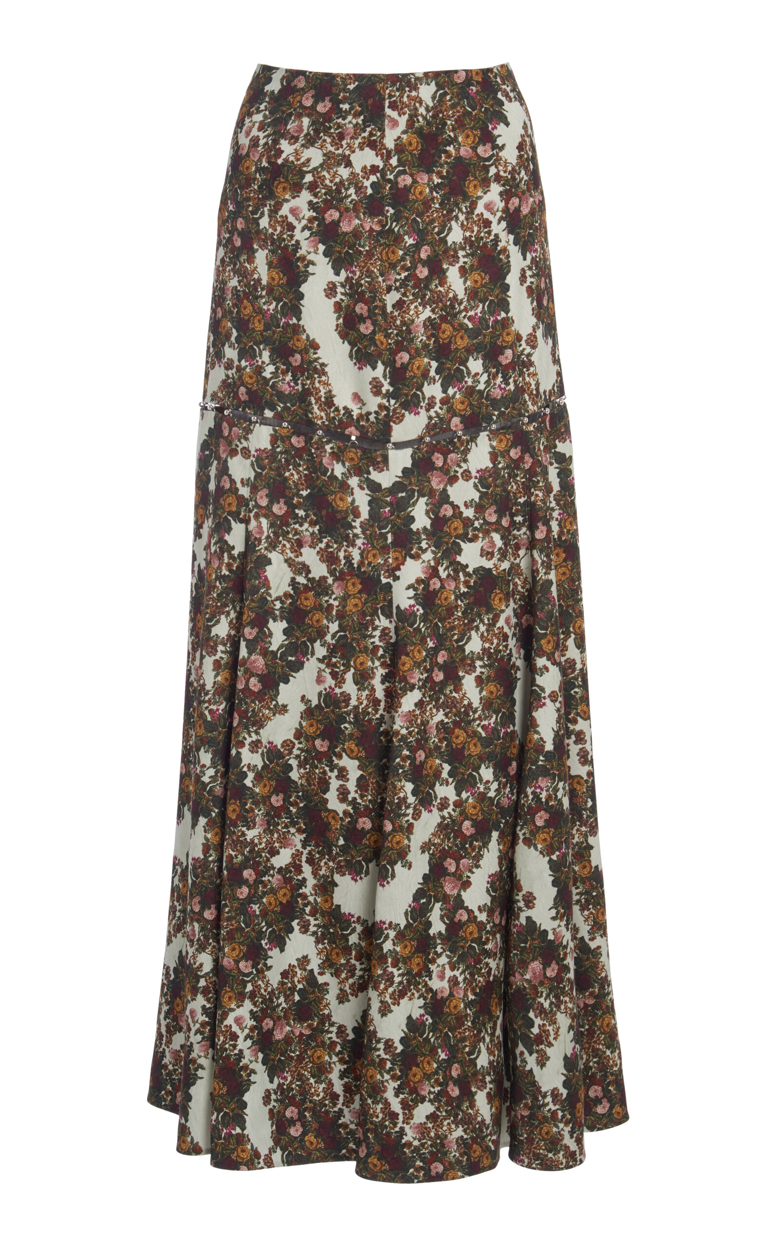 Del Core Women's Deconstructed Midi Skirt