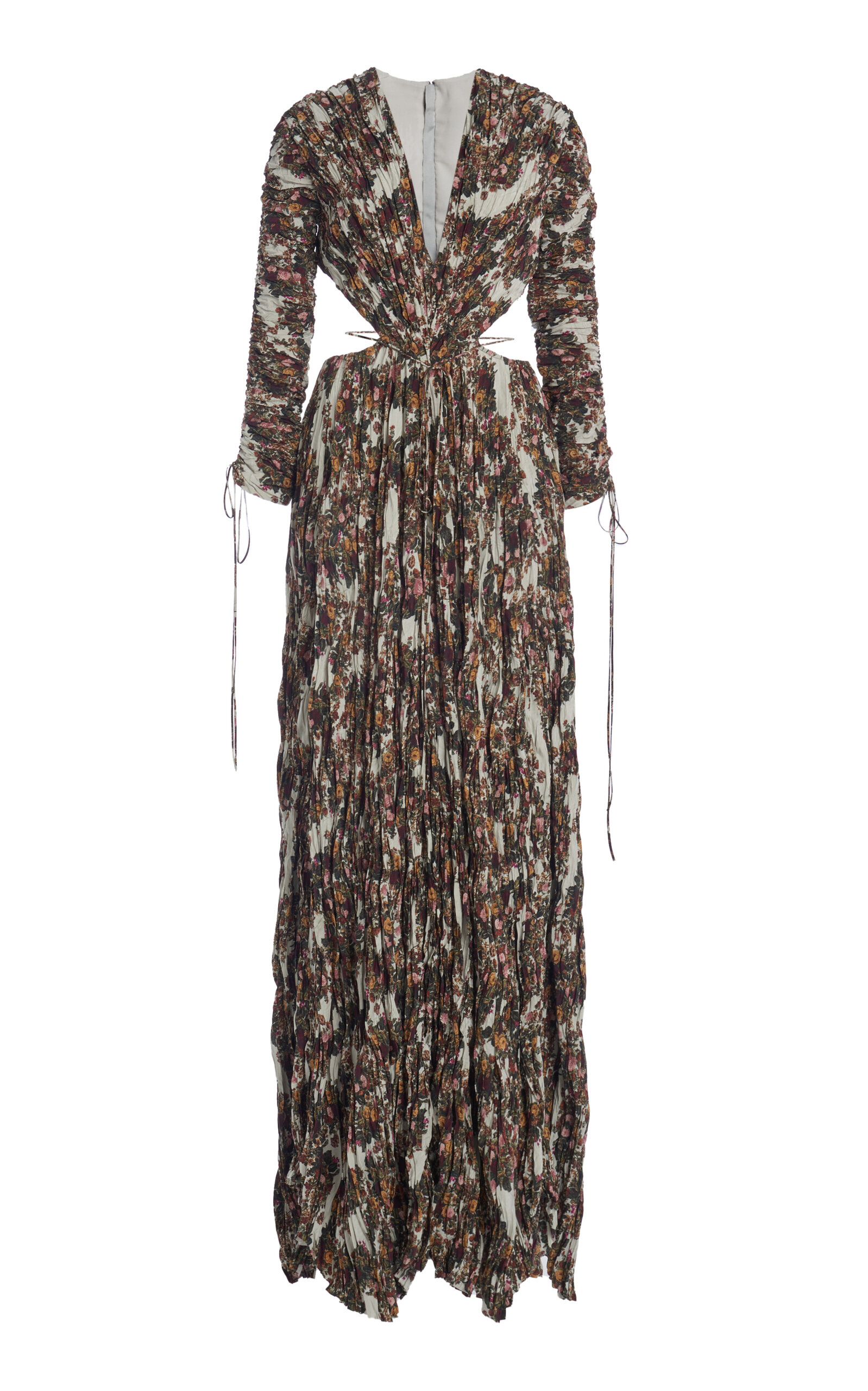 Del Core Women's Pleated Maxi Dress