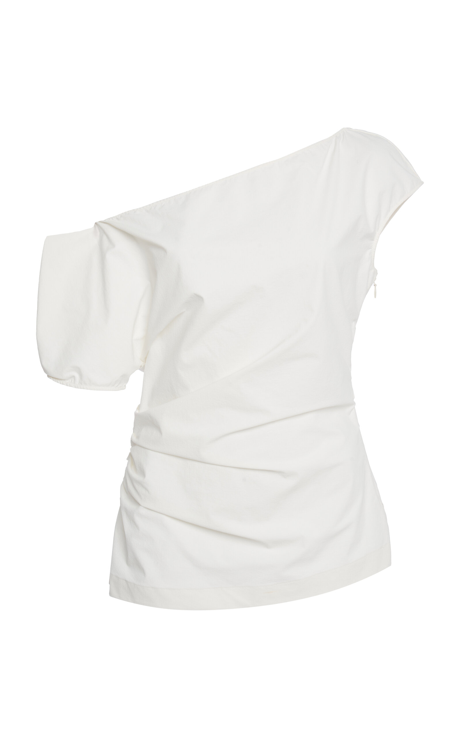 Del Core Women's Cold Shoulder Draped Top
