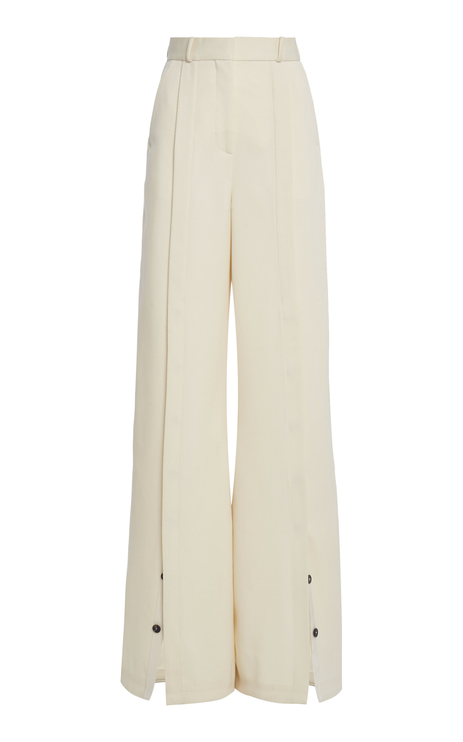 Del Core Women's Wool Wide-Leg Pants