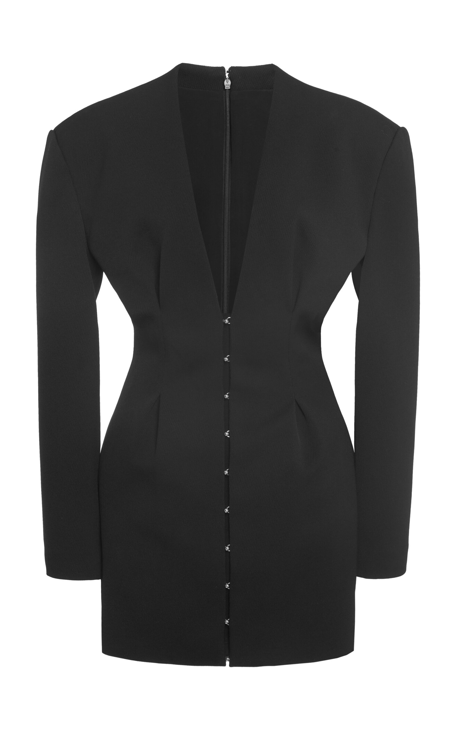 Del Core Women's Wool Crepe Mini Dress