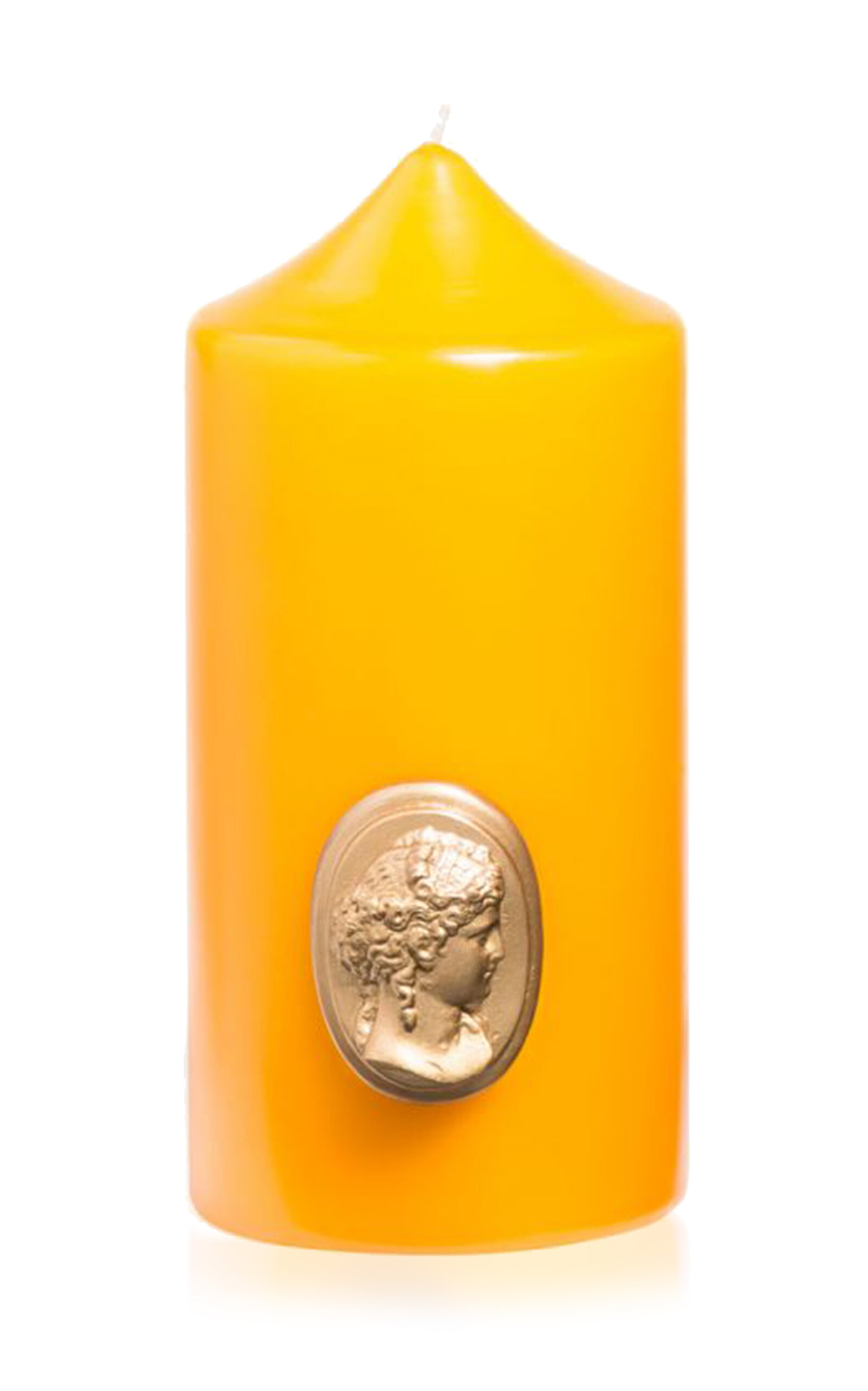 Cire Trudon Pillar Candle In Yellow