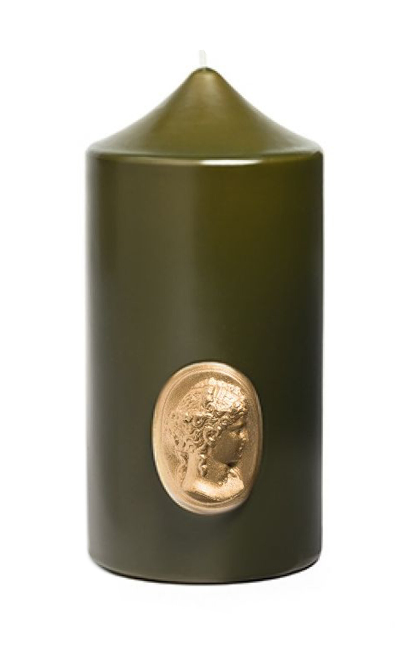 Cire Trudon Pillar Candle In Green