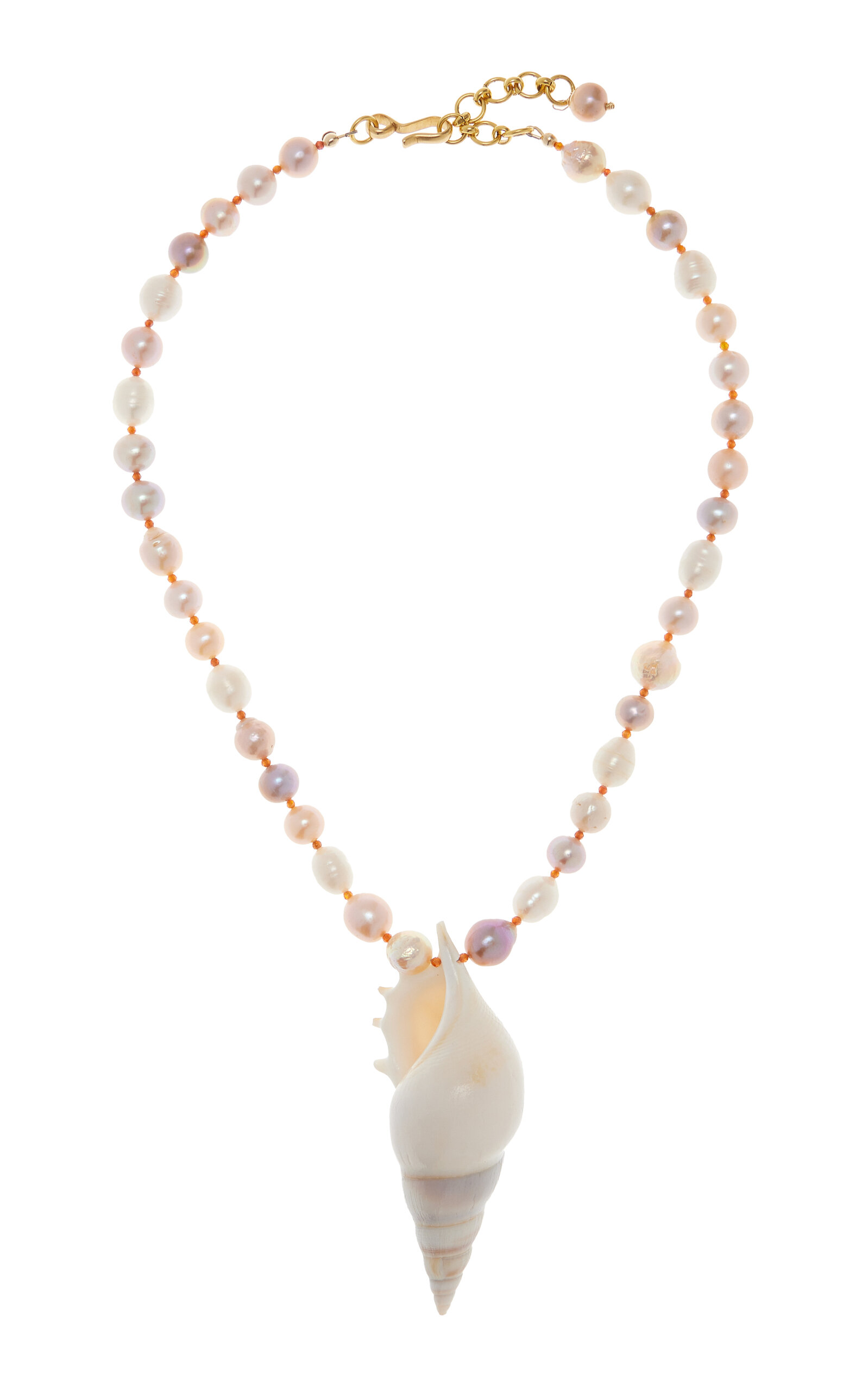 Brinker & Eliza Women's Amelia Beaded Shell Necklace