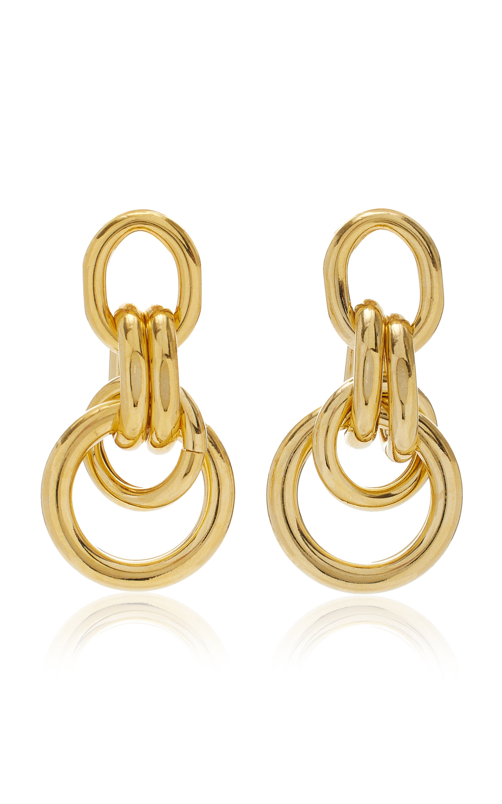 Brinker & Eliza Women's Collins 24K Gold-Plated Earrings