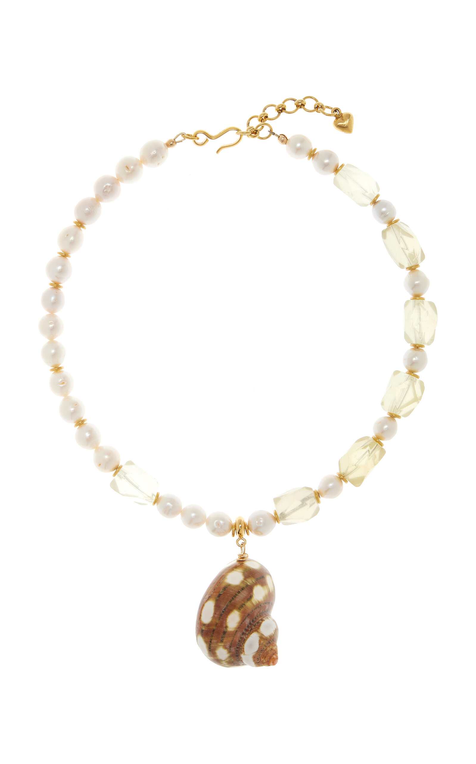 Brinker & Eliza Women's Baxter Beaded Shell Necklace