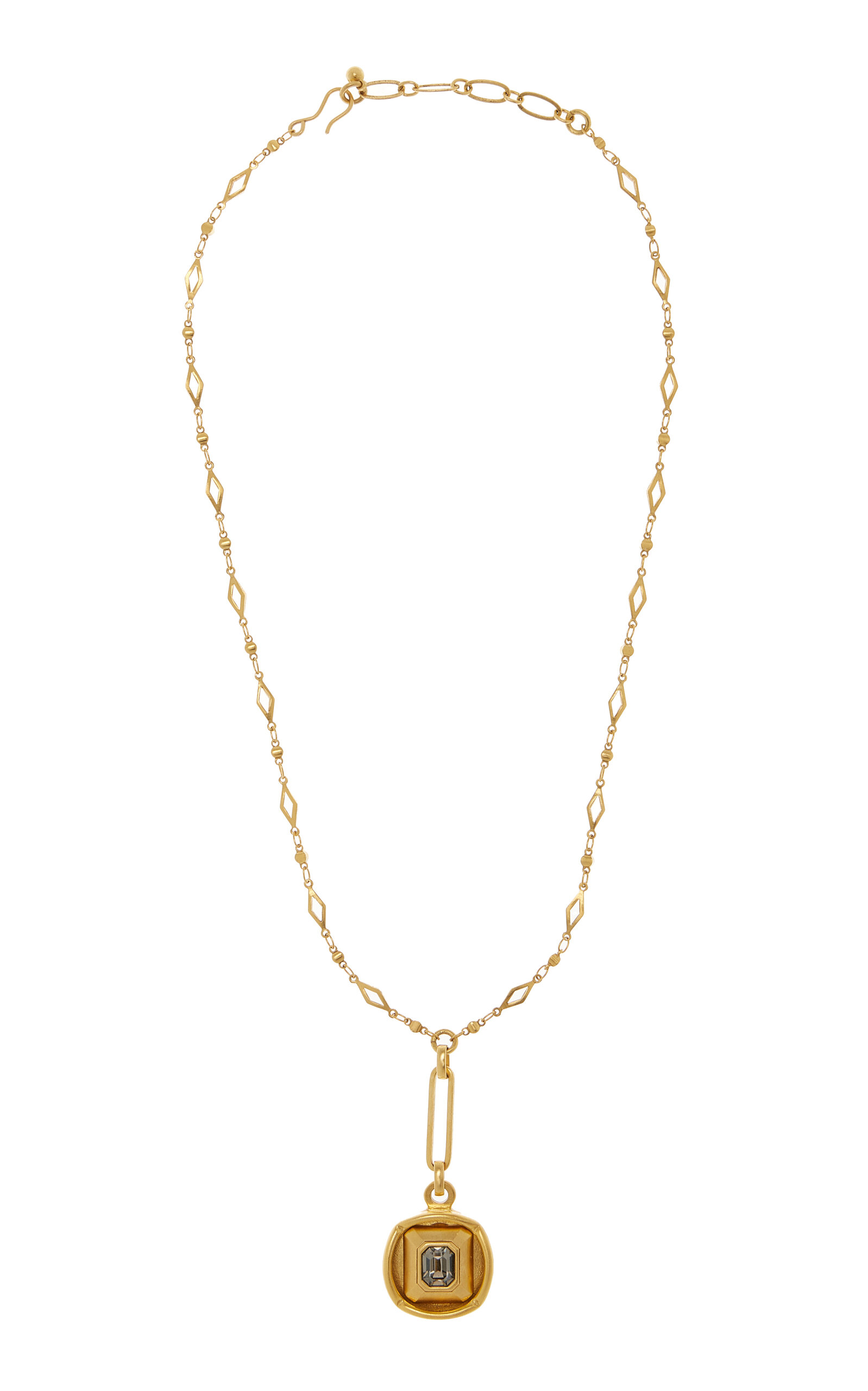 Brinker & Eliza Women's Up The Ante 24K Gold-Plated Crystal Necklace