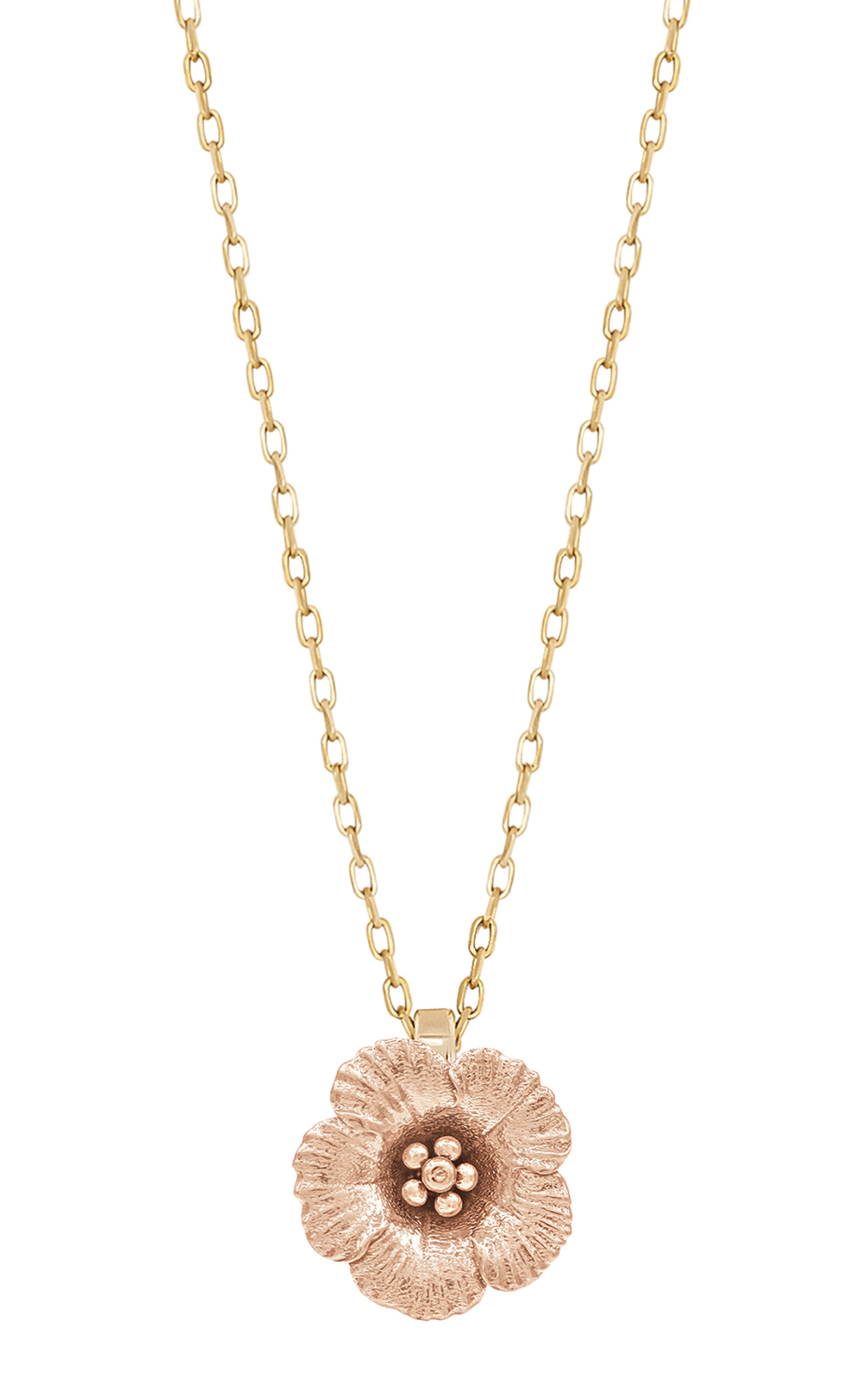 Bernard James Women's Flora Maxi 14K Yellow and Rose Gold Necklace