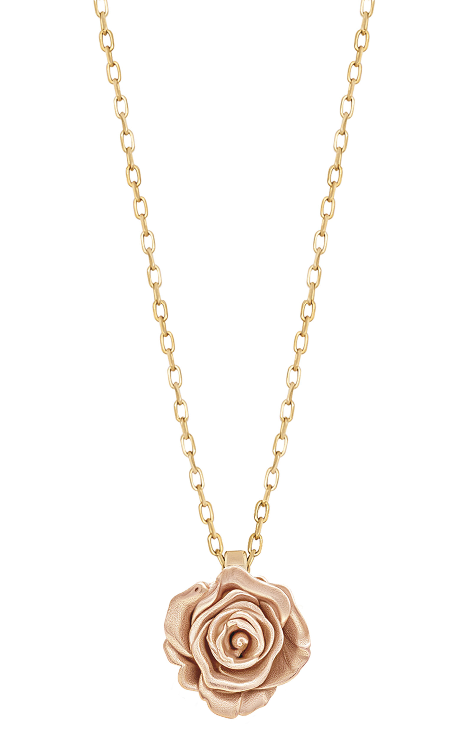 Bernard James Women's Flora Maxi 14K Yellow and Rose Gold Necklace