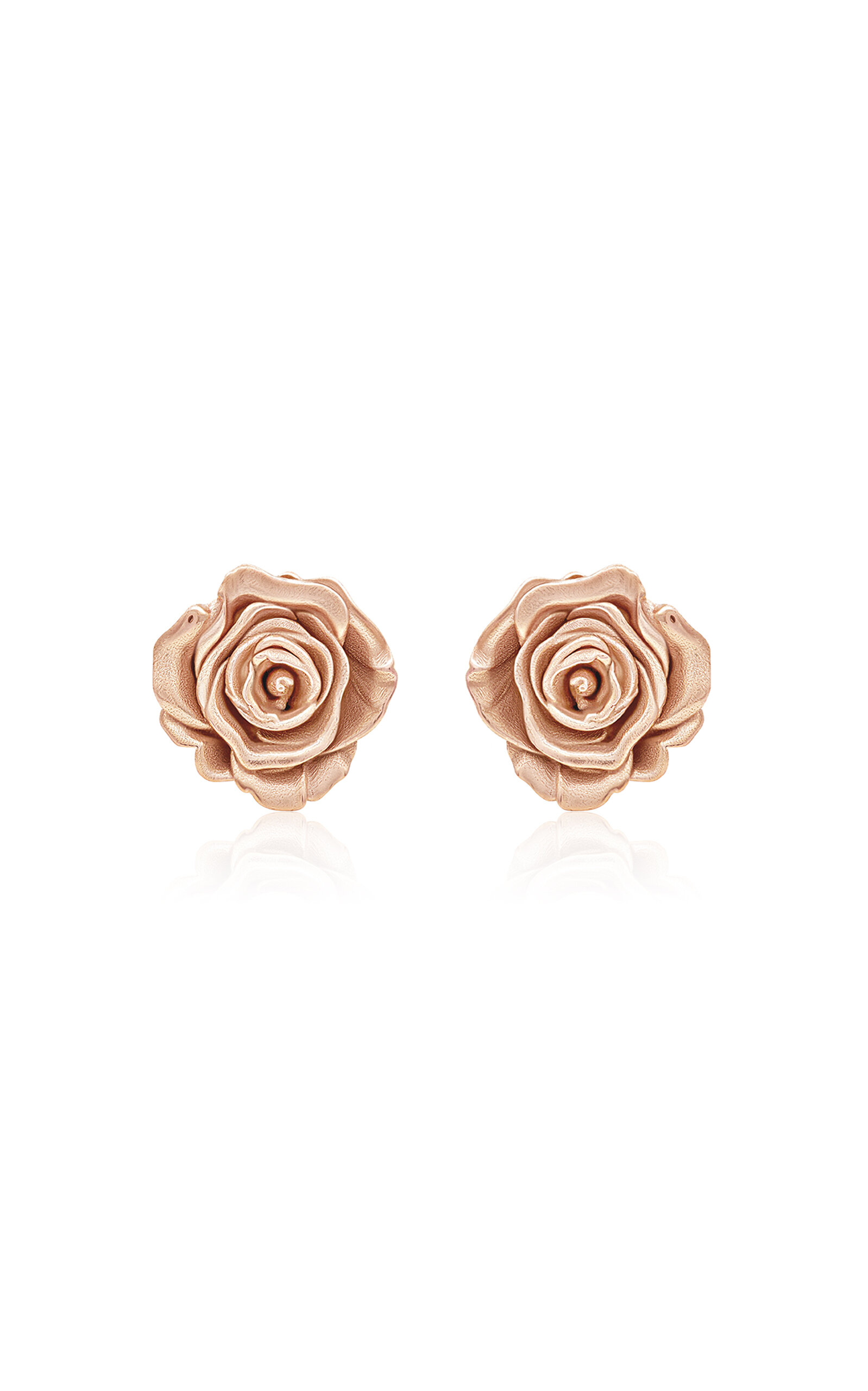 Bernard James Women's Flora Maxi 14K Rose Gold Earrings