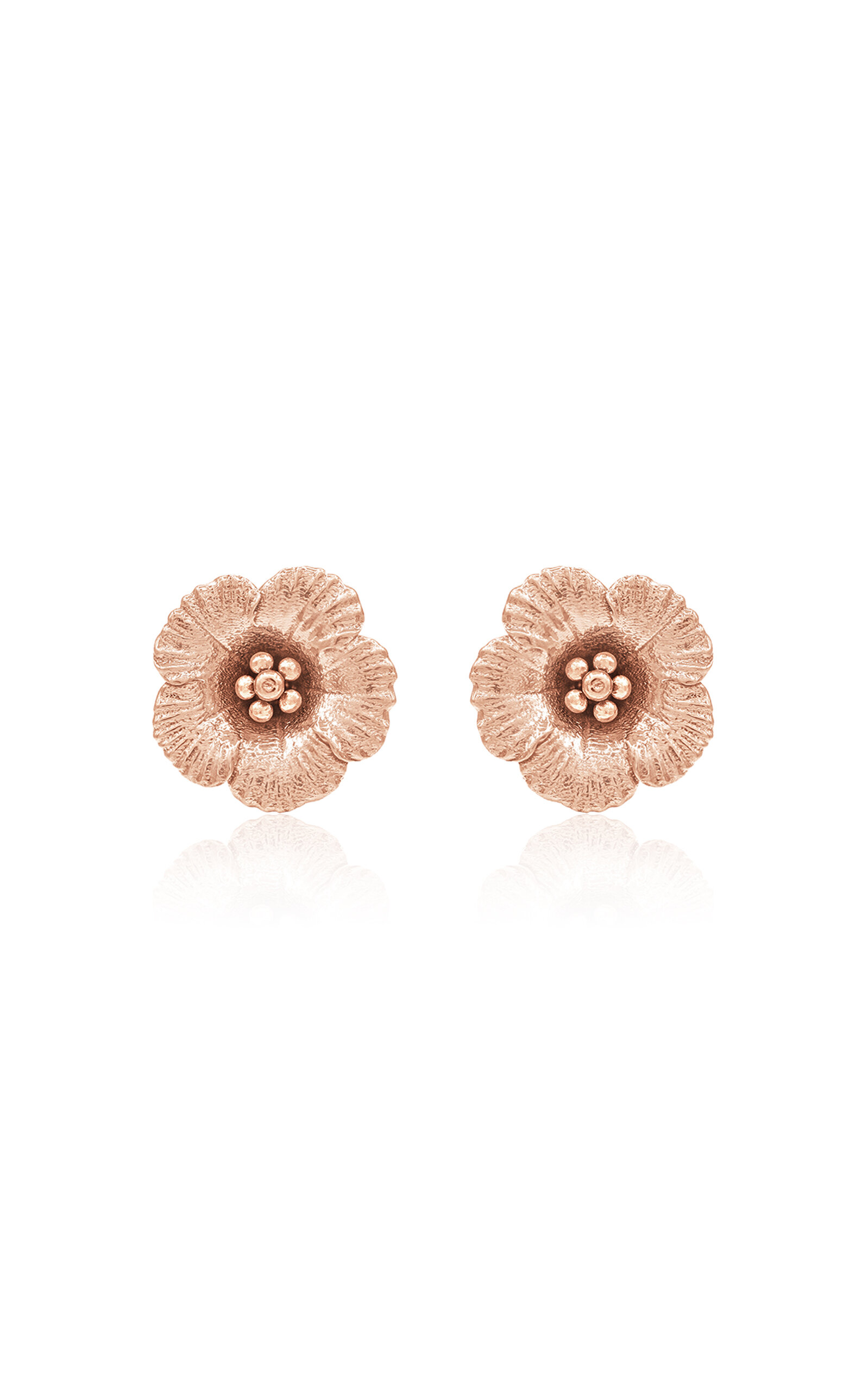 Bernard James Women's Flora Maxi 14K Rose Gold Earrings