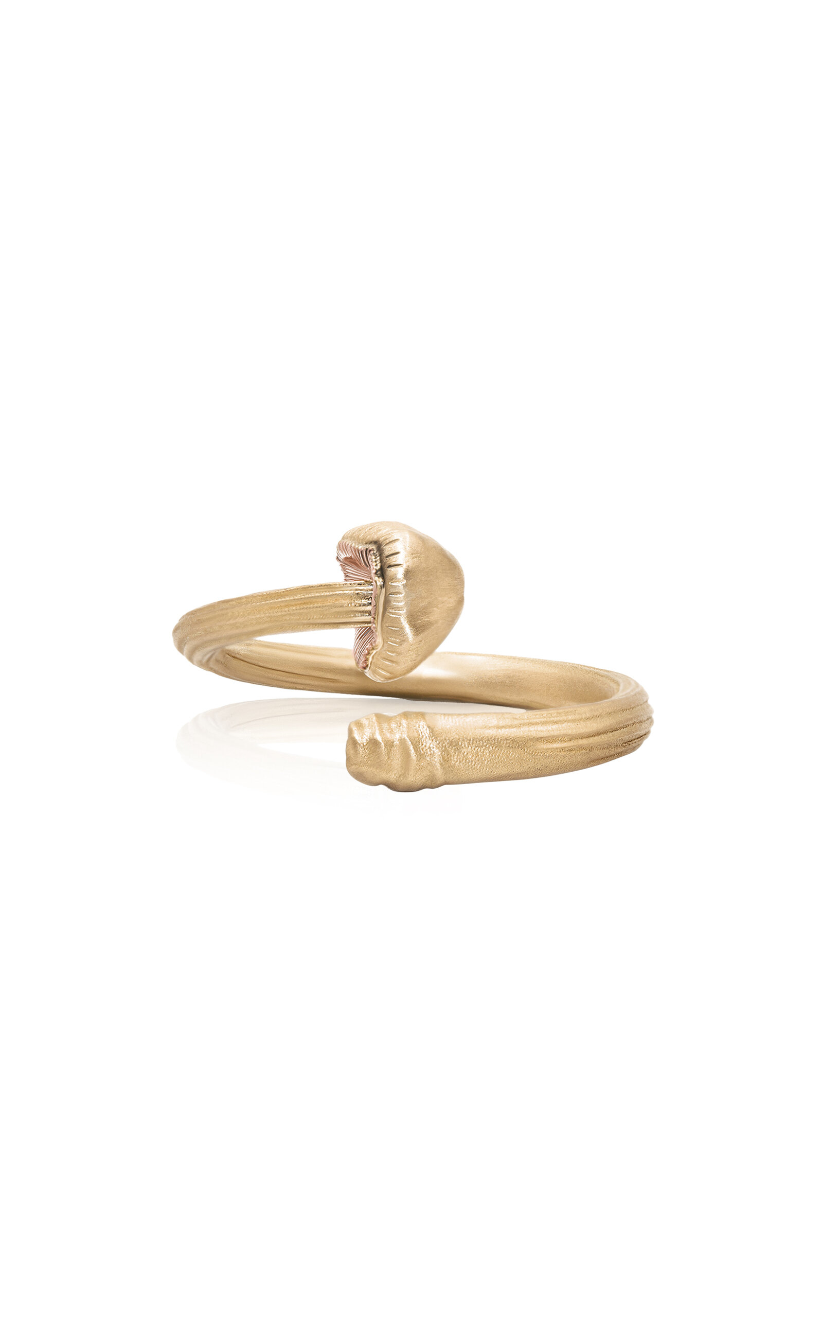 Bernard James Fungi Conica 14k Yellow And Rose Gold Ring