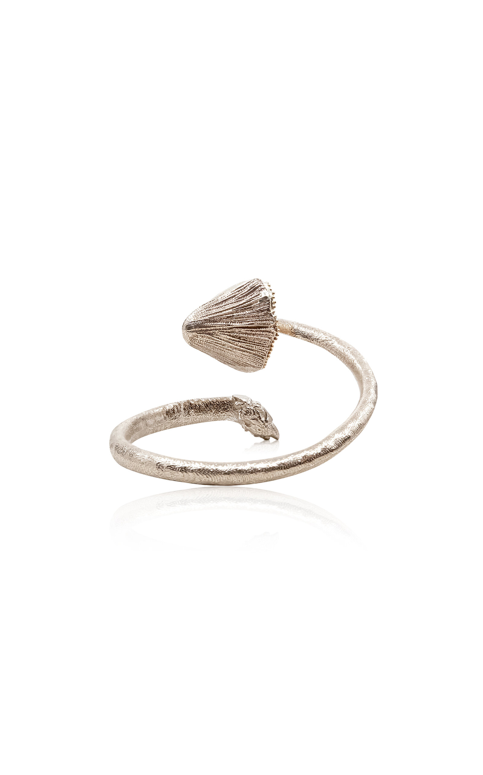 Bernard James Women's Fungi Copri 14K White and Yellow Gold Ring