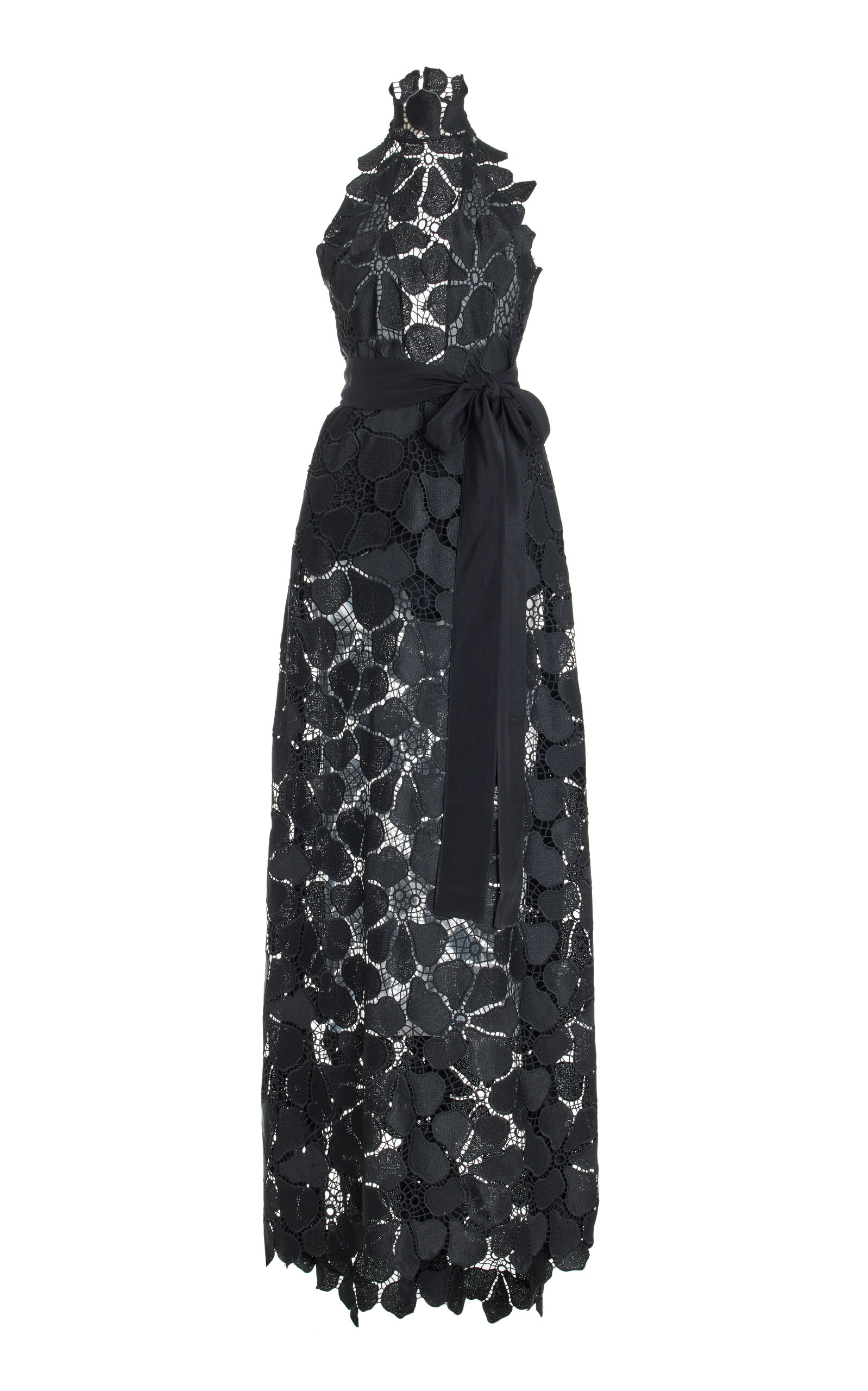 knee length dresses for ladies Alexis | Niccola Dress in Beaded Macrame main image 1