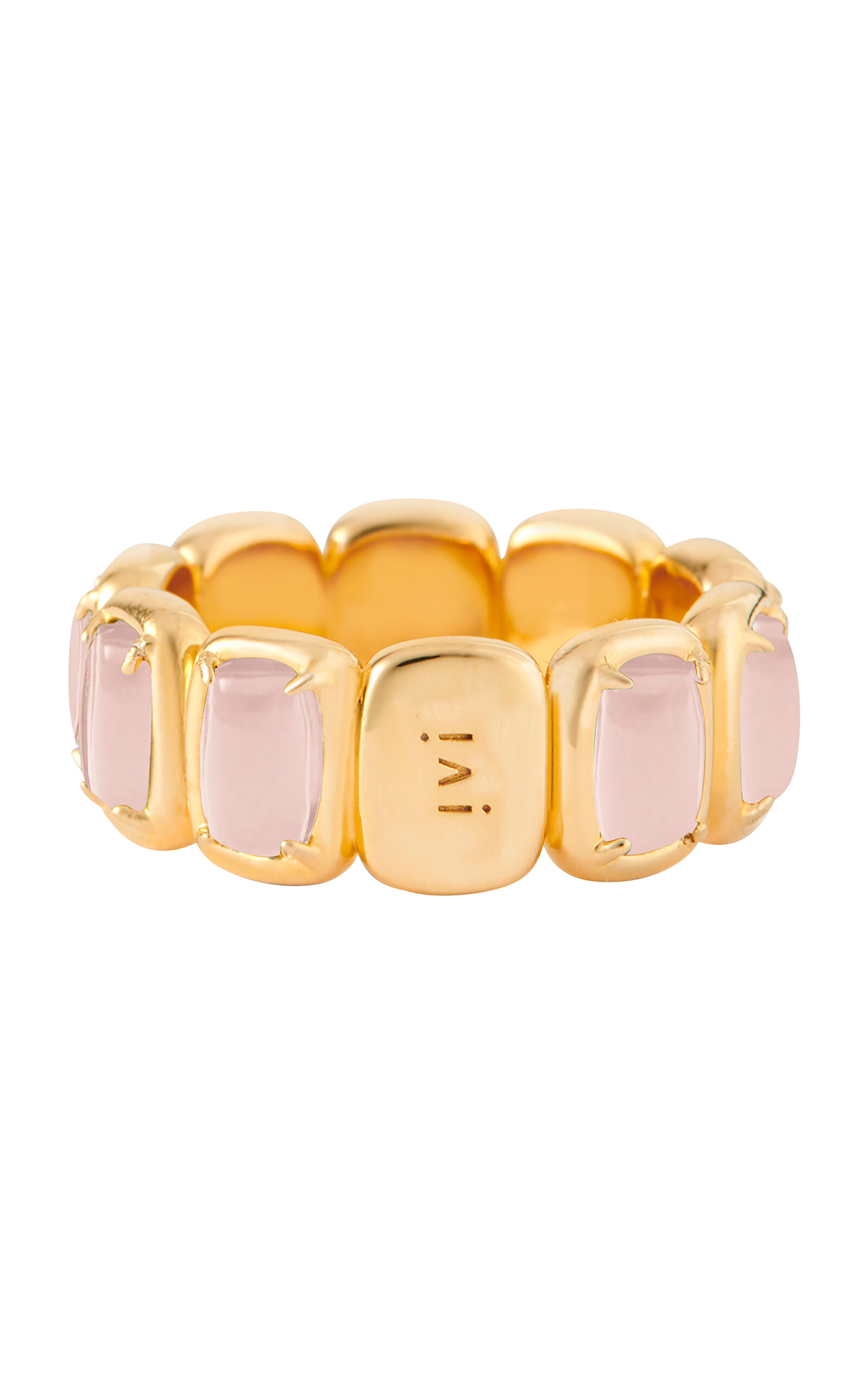 IVI Women's Toy 18k Gold-Plated Pink Opal Ring