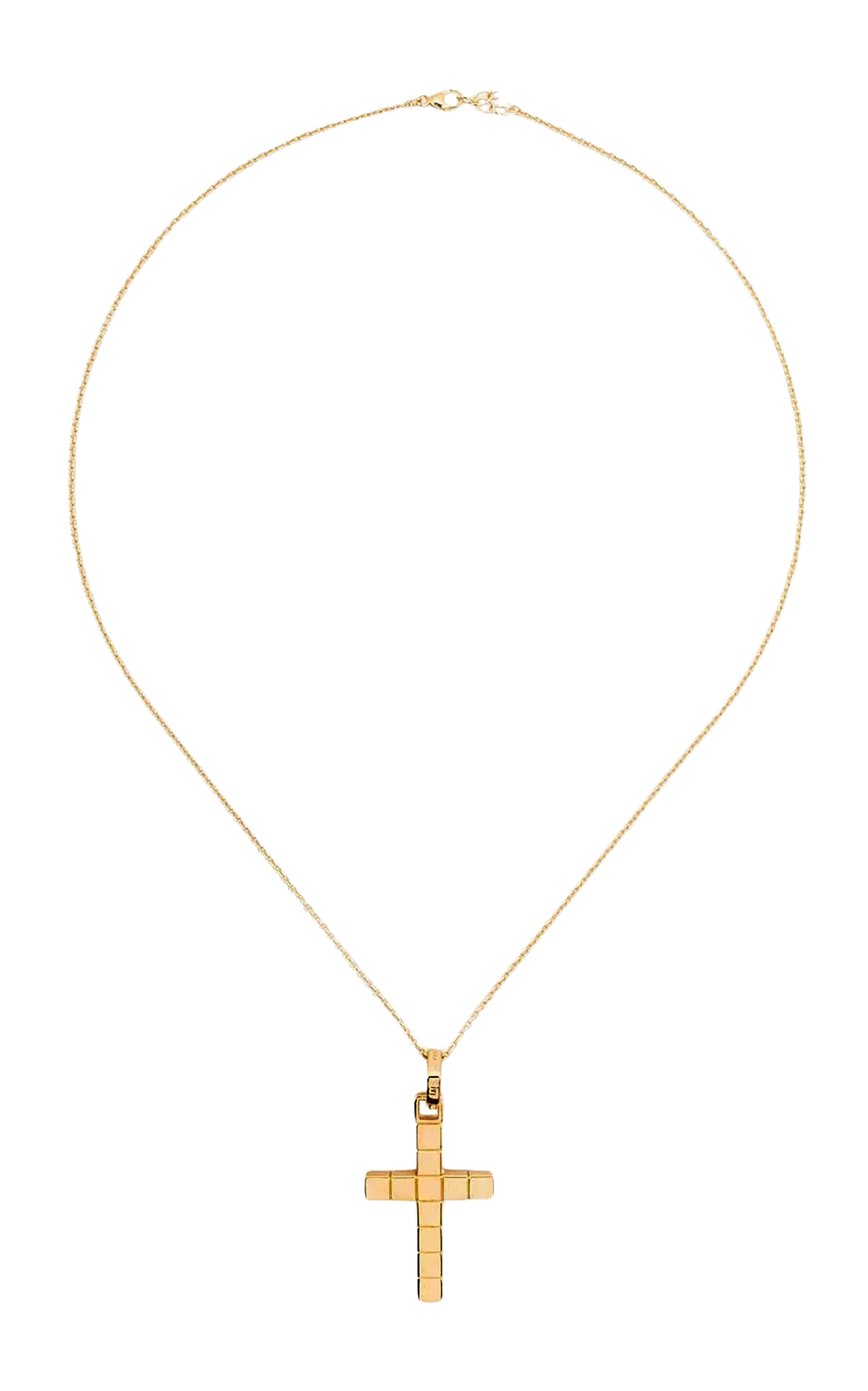 IVI Women's Signore Cross 18k Gold-Plated Necklace