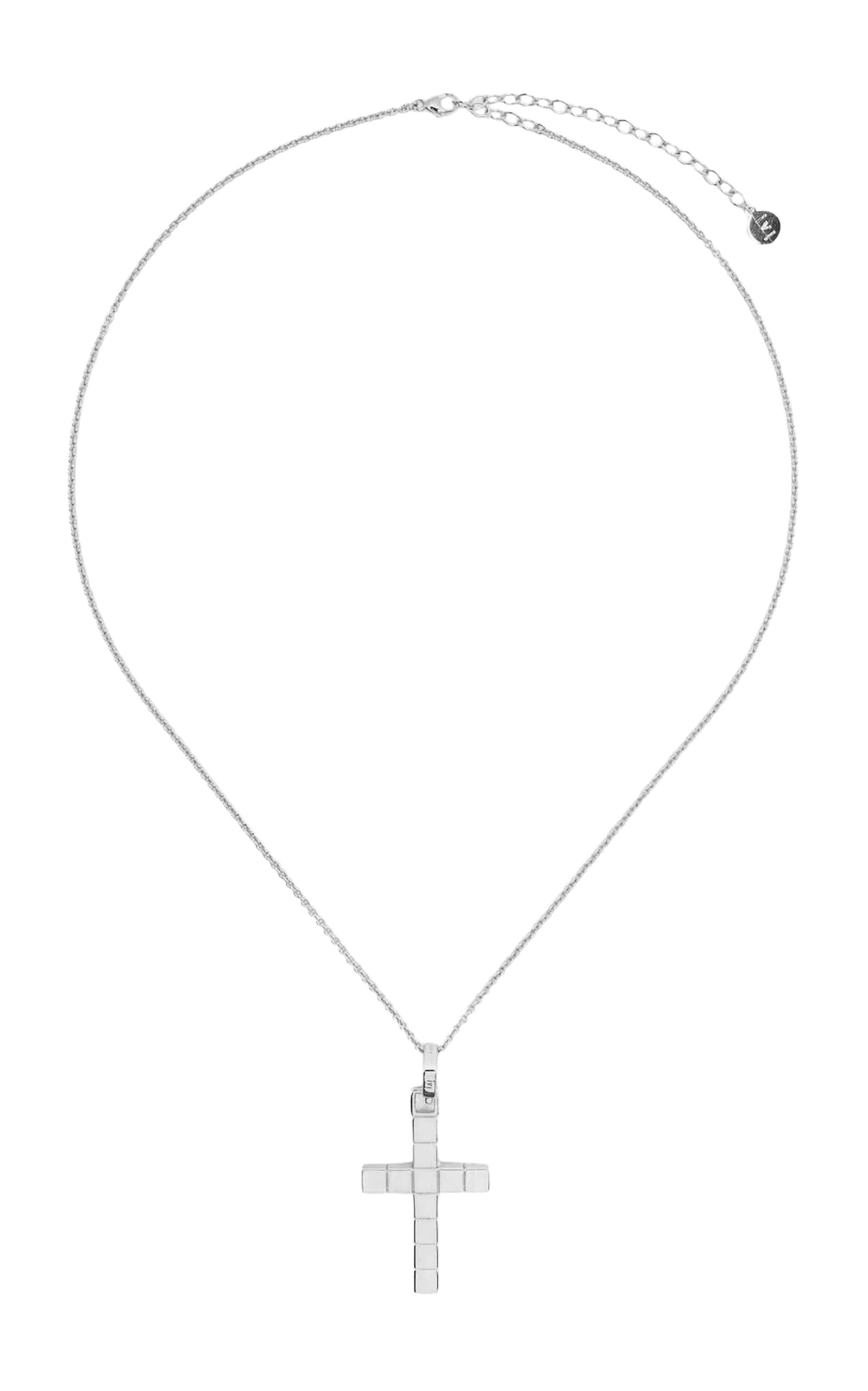 IVI Women's Signore Cross 18k Rhodium-Plated Necklace