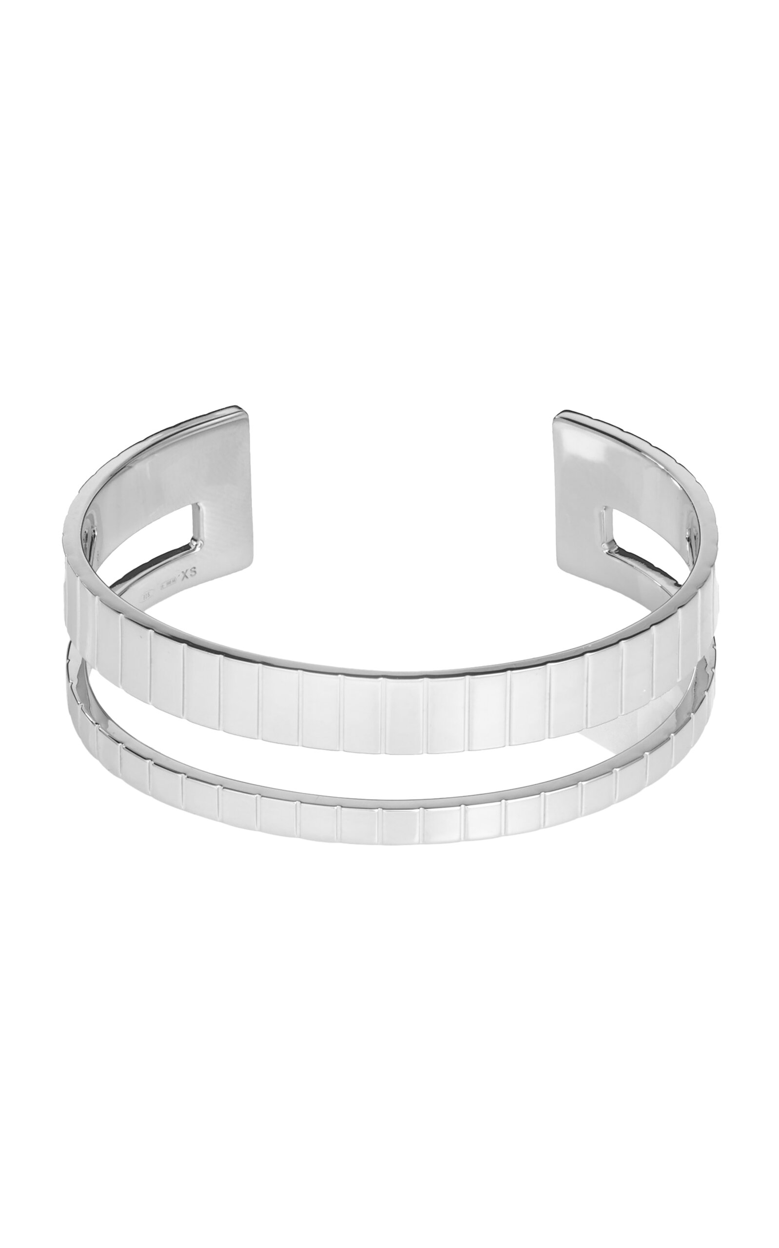 IVI Women's Slot 18k Rhodim-Plated Cuff