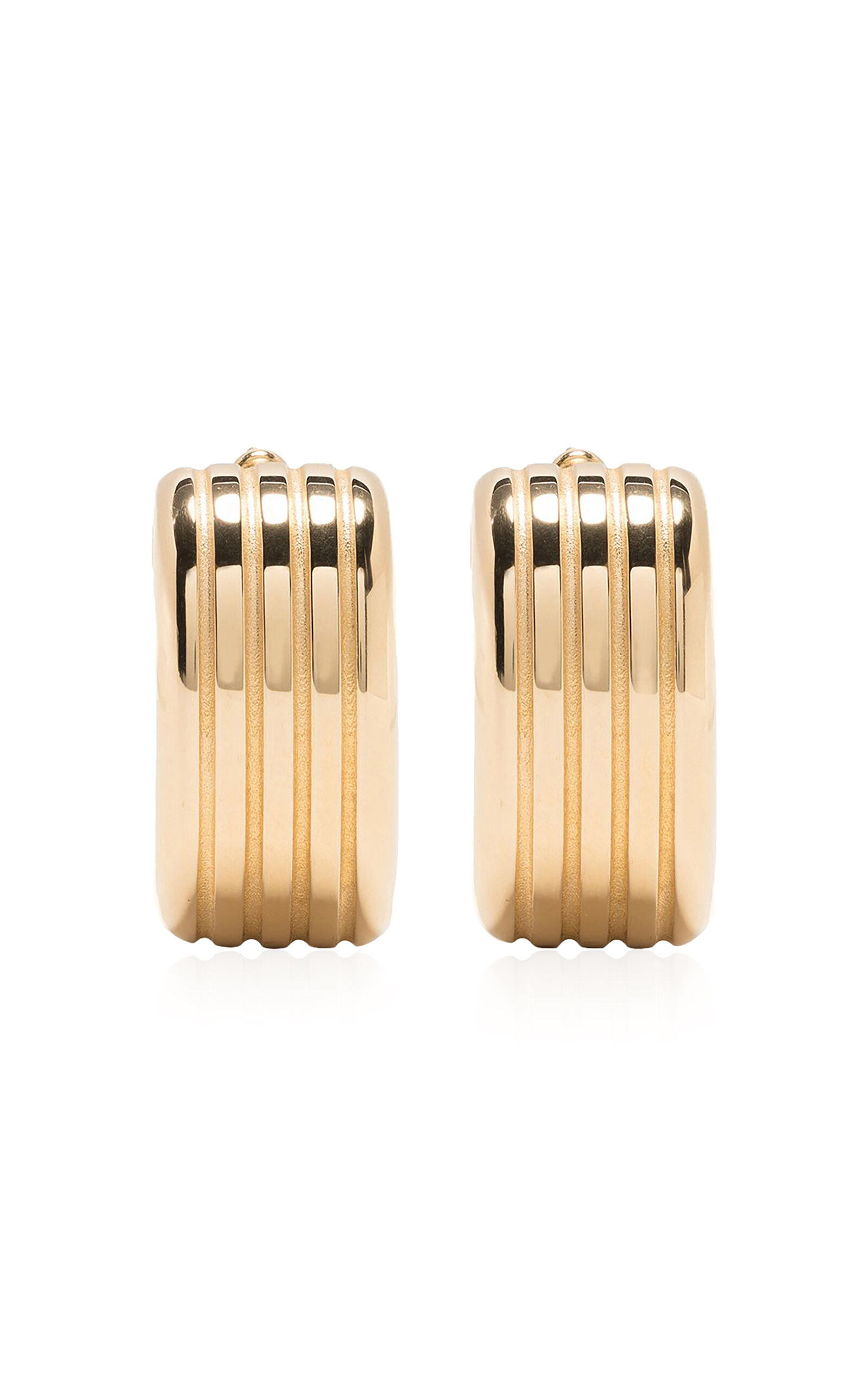 IVI Women's Signore Oval 18k Gold-Plated Earrings