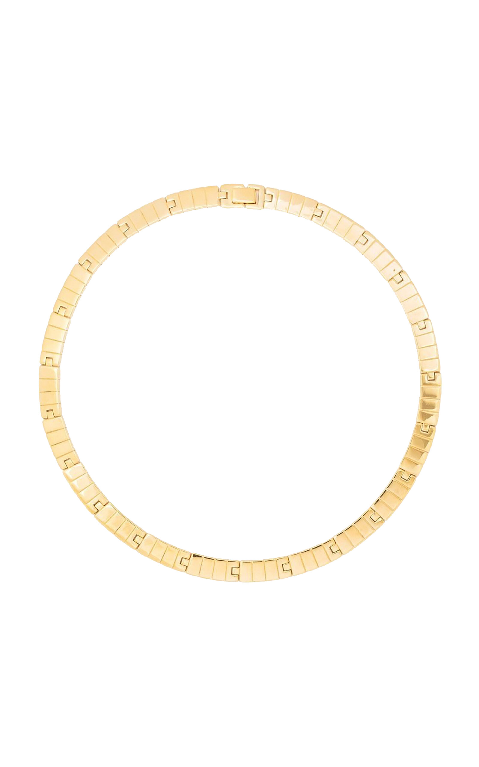 IVI Women's Slot Chain 18k Gold-Plated Princess Necklace