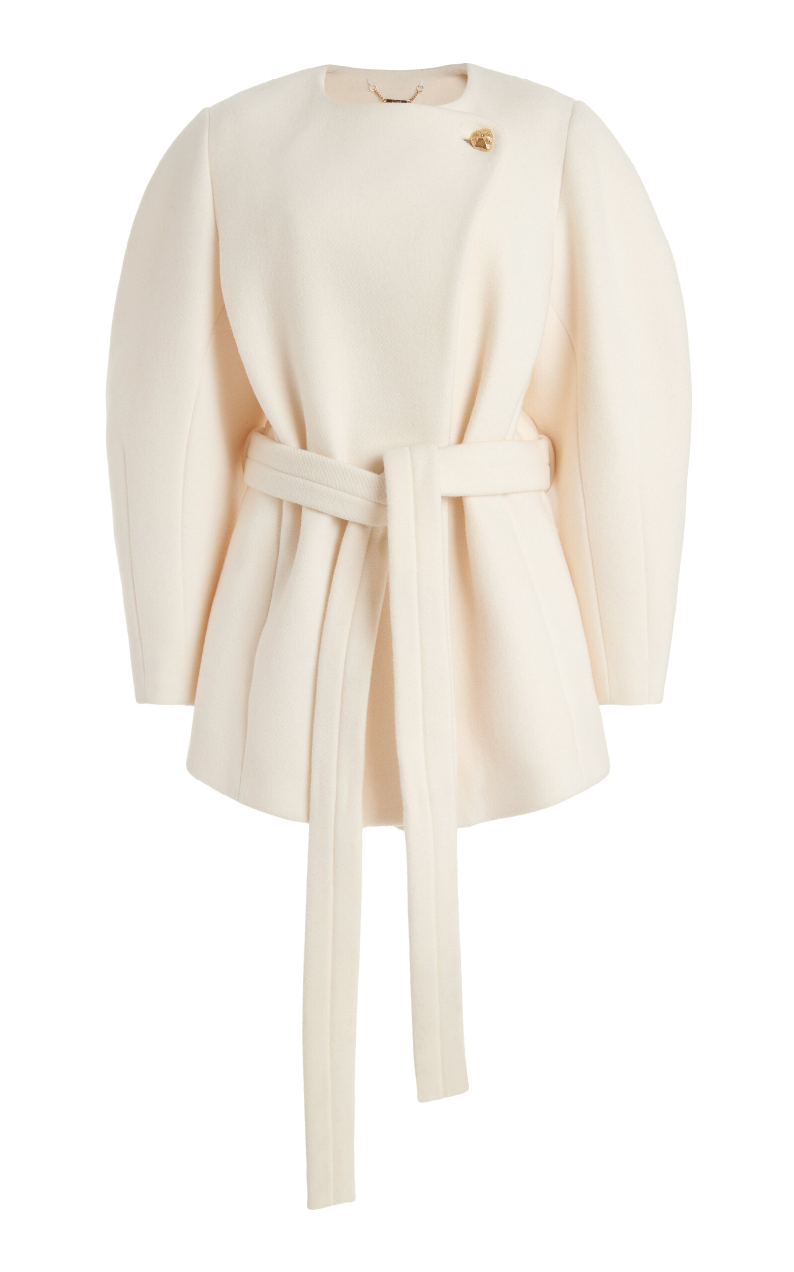 Chloé Women's Soft Wool-blend Jacket In Ivory