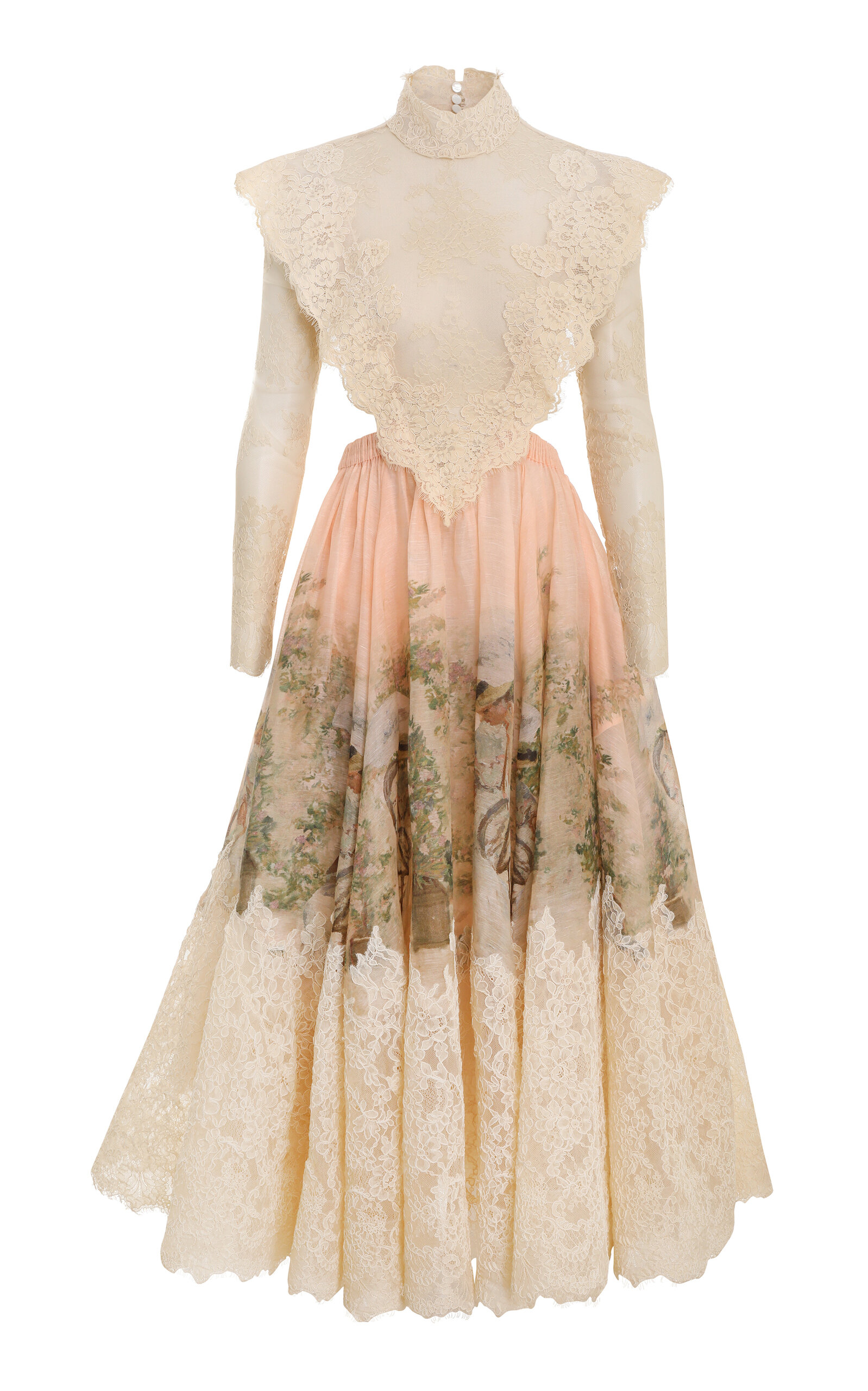 Zimmermann Lyrical Corded Lace Midi Dress In Print | ModeSens Zimmermann Lyrical Corded Lace Midi Dress In Print | ModeSens