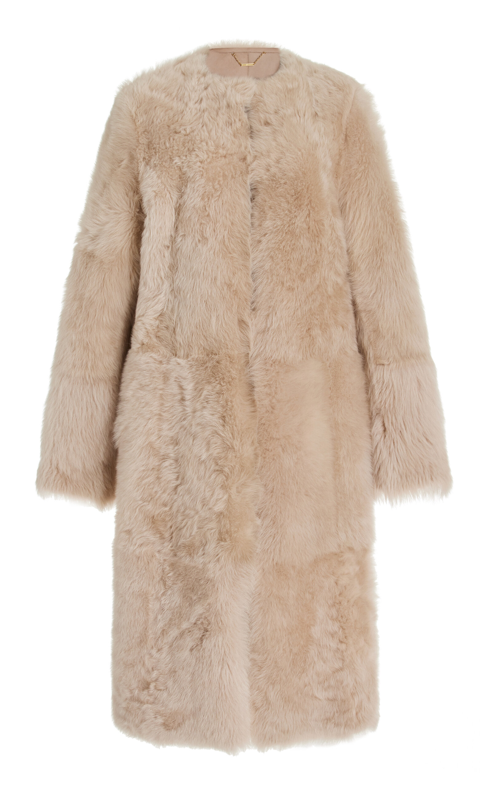 Zimmermann - Luminosity Shearling Coat - Ivory - S/M - Moda Operandi