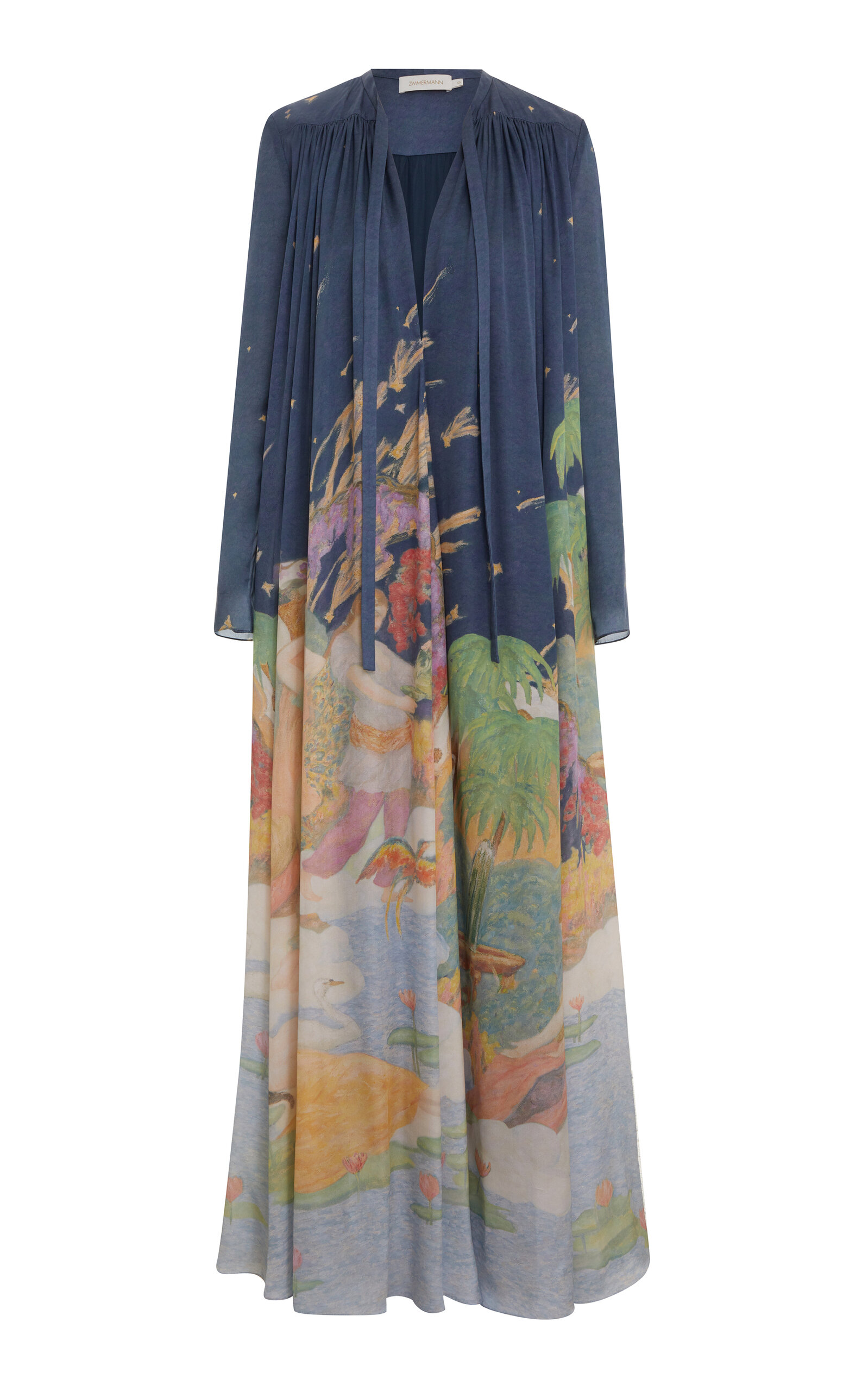 Zimmermann Lyrical Silk Sheath Maxi Dress In Print | ModeSens Zimmermann Lyrical Silk Sheath Maxi Dress In Print | ModeSens