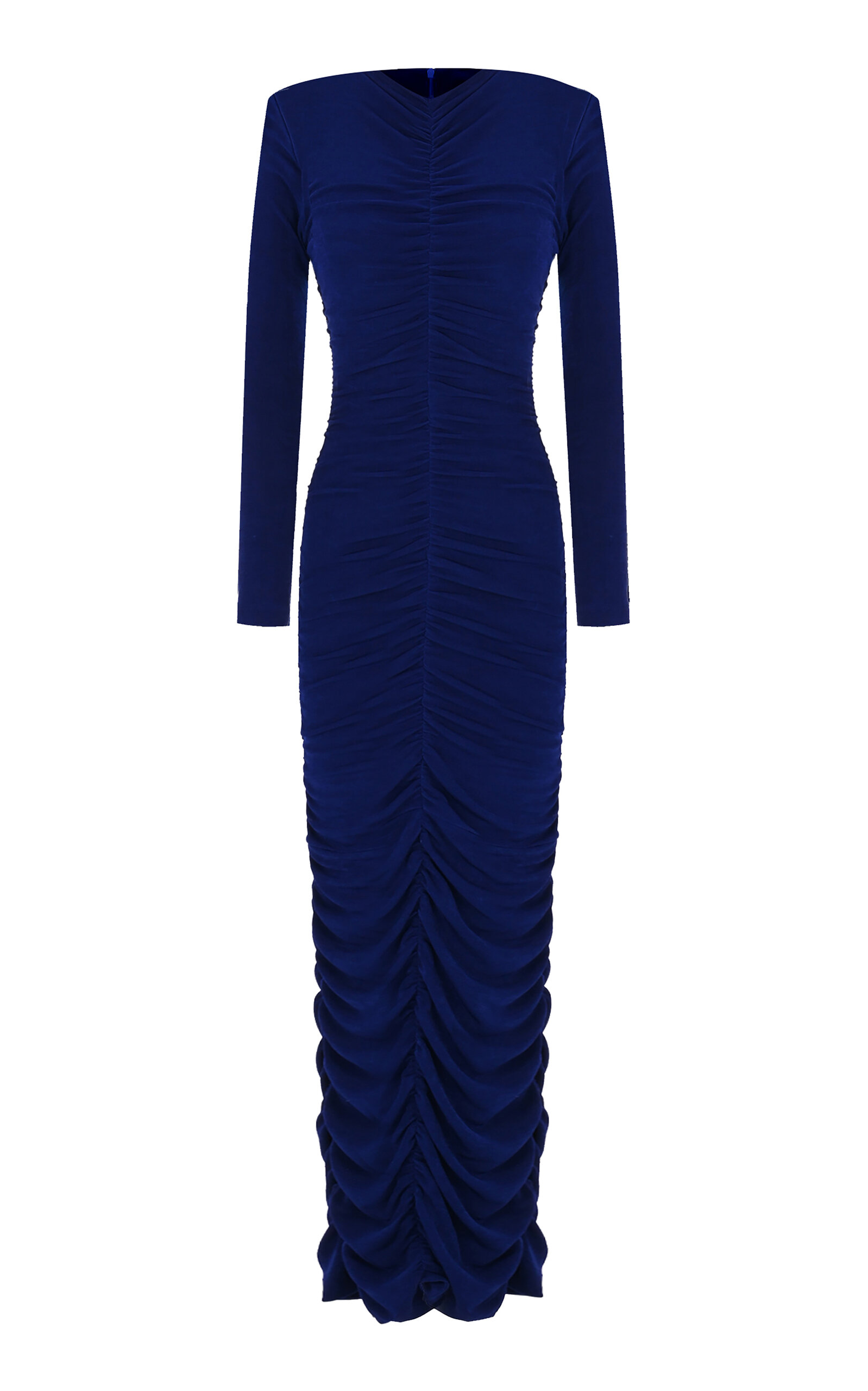 New Arrivals Ross Ruched Maxi Dress In Blue | ModeSens New Arrivals Ross Ruched Maxi Dress In Blue | ModeSens