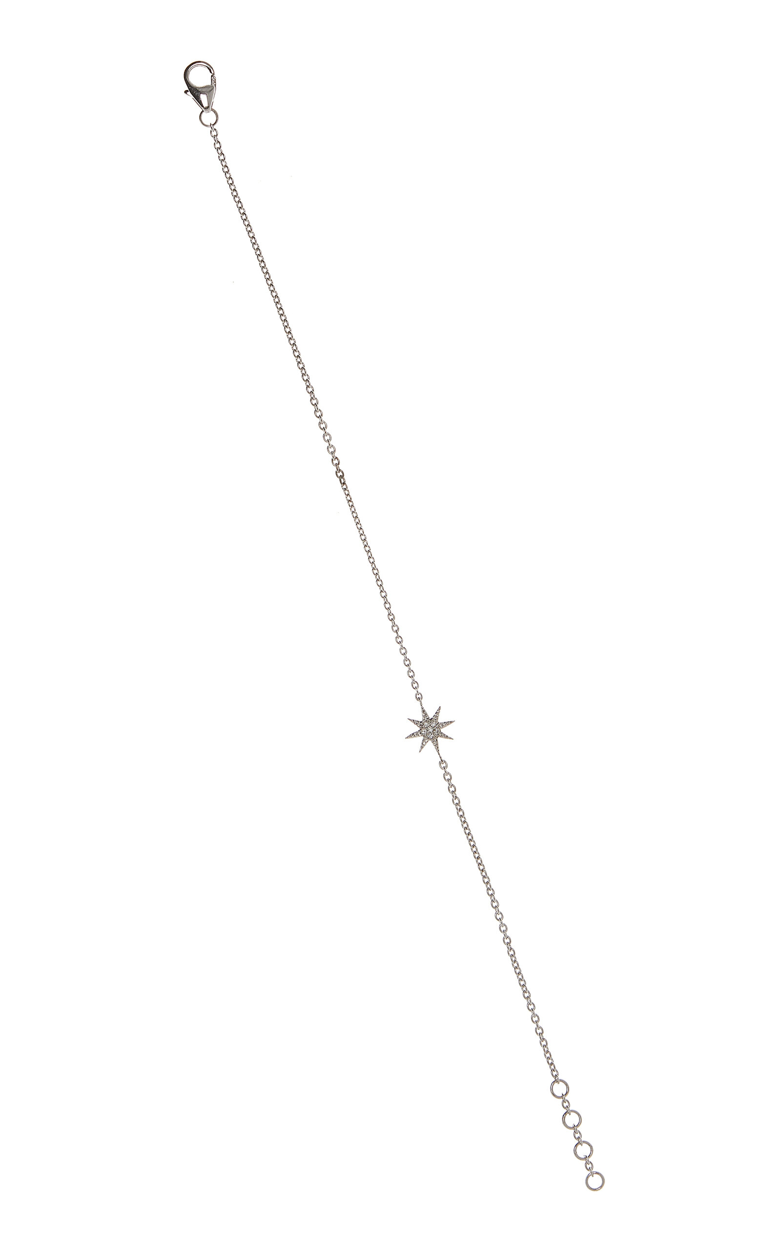 Colette Jewelry Mini Twinkle Star 18k White Gold Diamond Bracelet