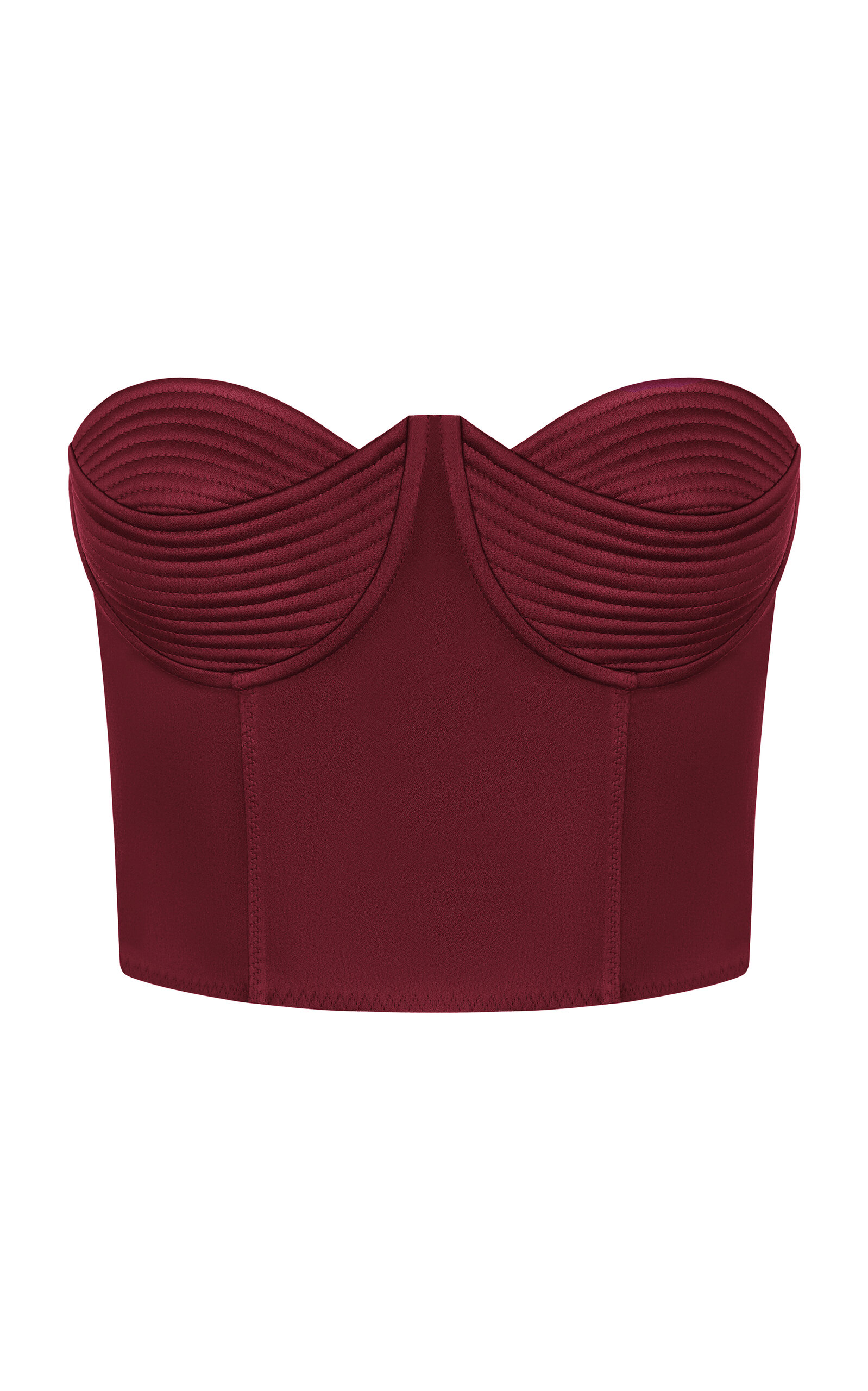 ANNA OCTOBER RAYA STRAPLESS TOP