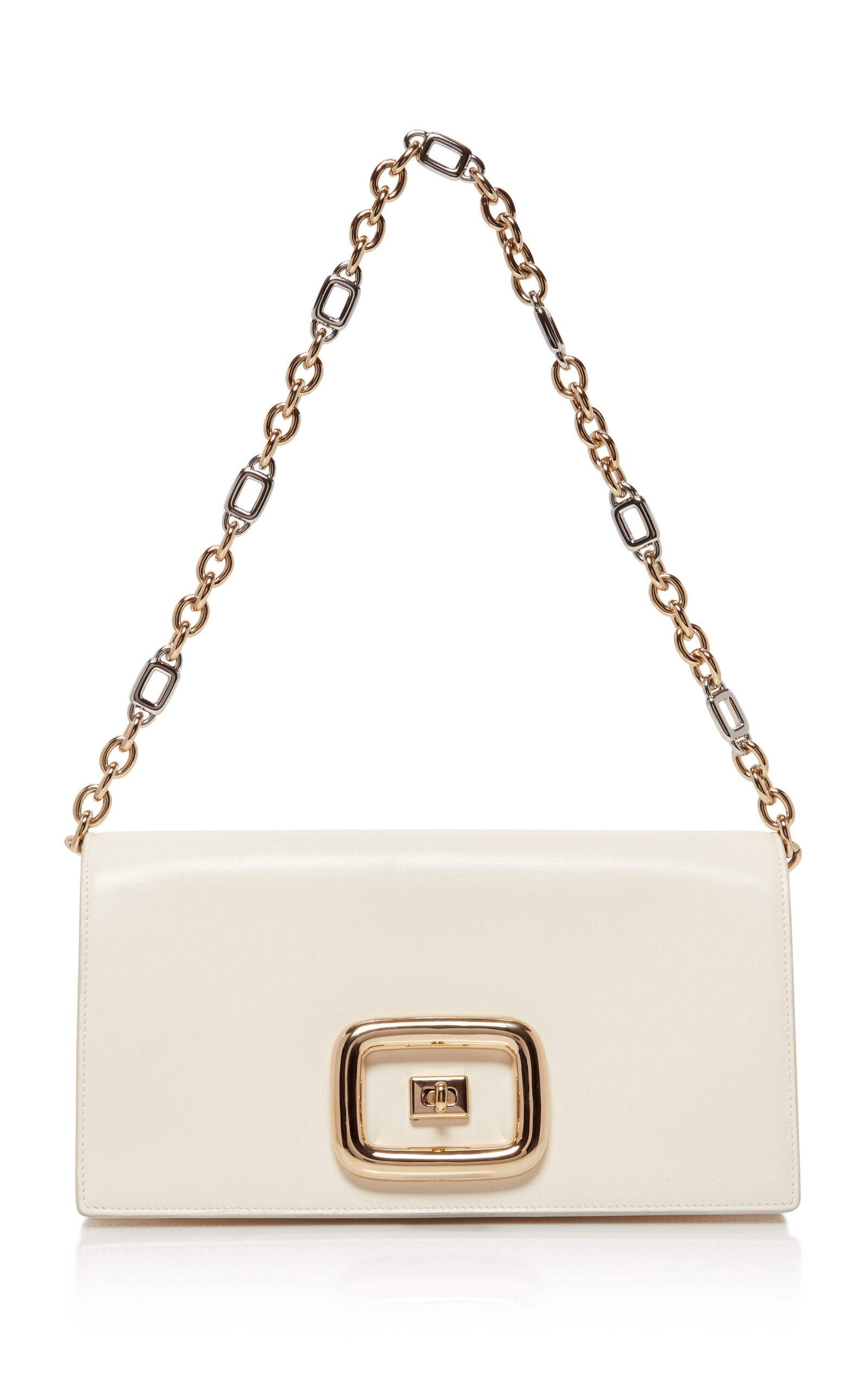 Roger Vivier Viv' Choc Chain Leather Bag