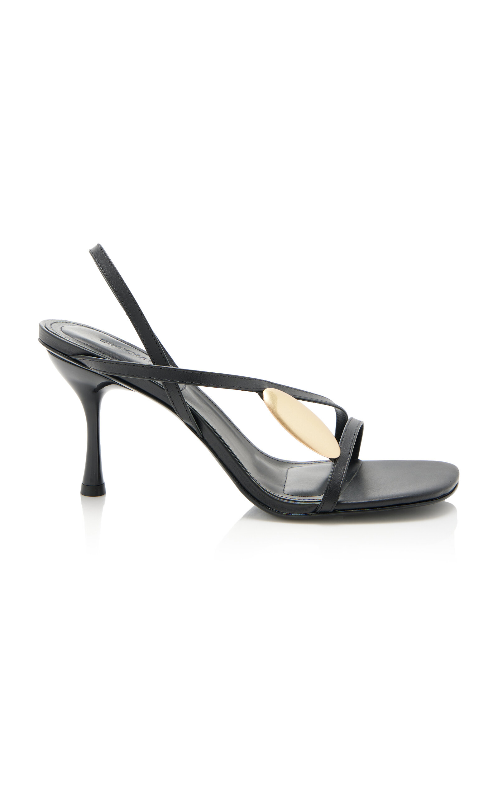 SIMKHAI Eclipse Leather Sandals - Moda Operandi