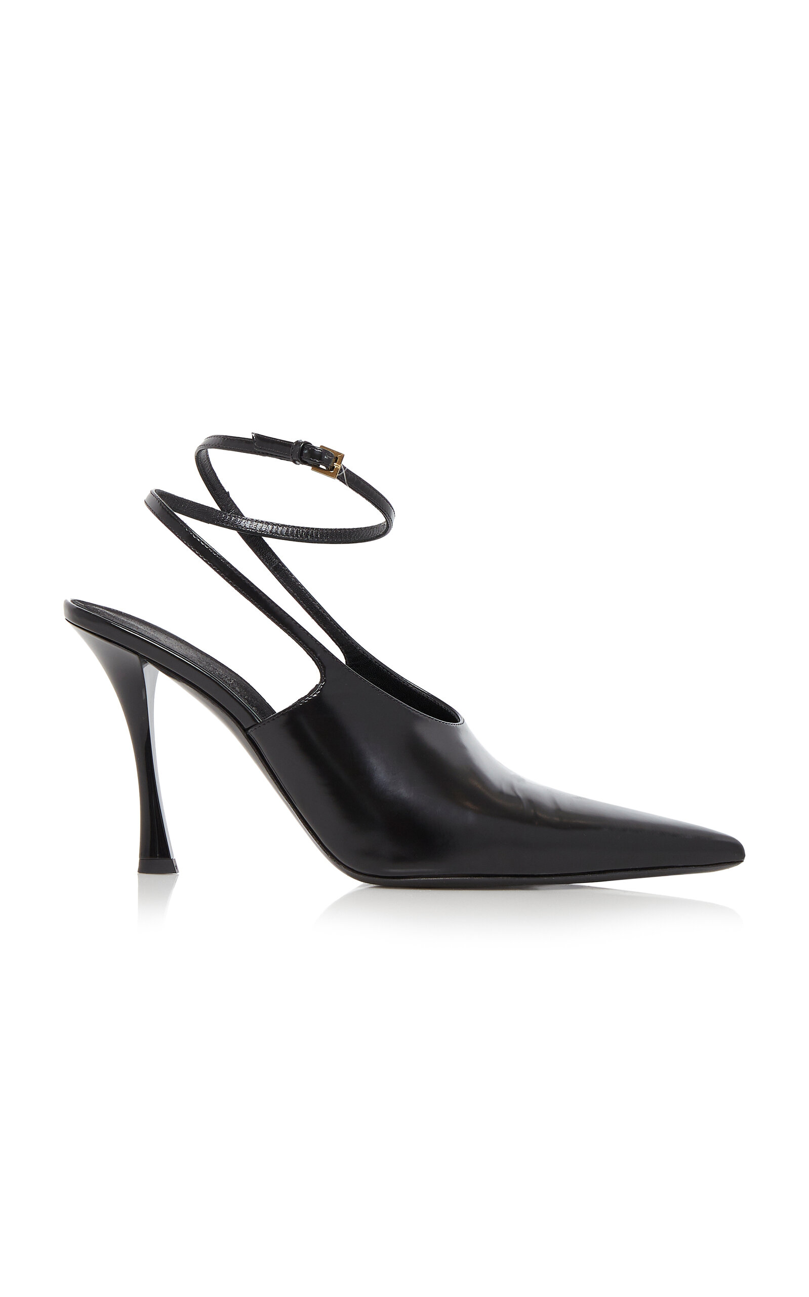 Show Patent Leather Slingback Pumps