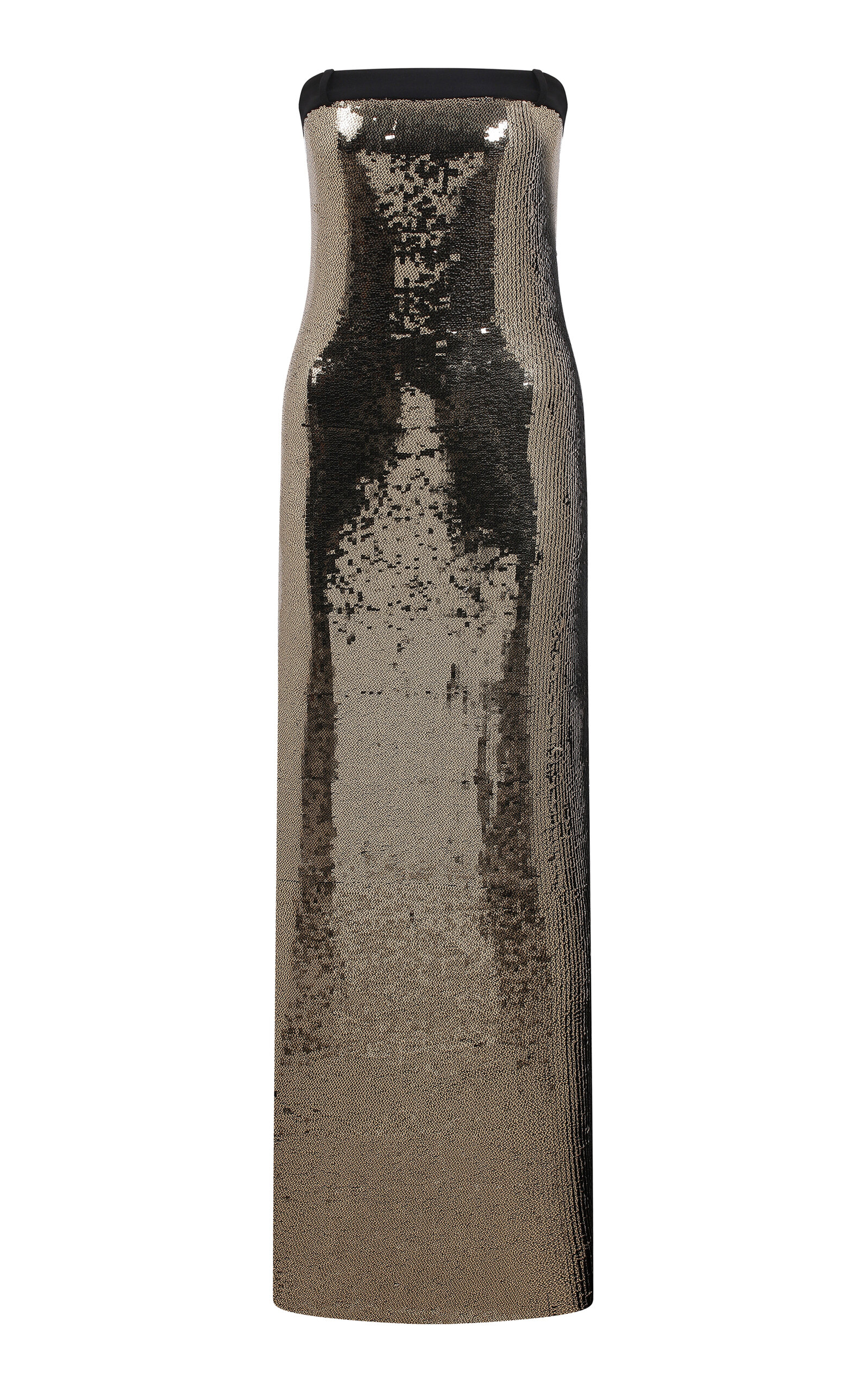 . Gloria Strapless Sequin Midi Dress