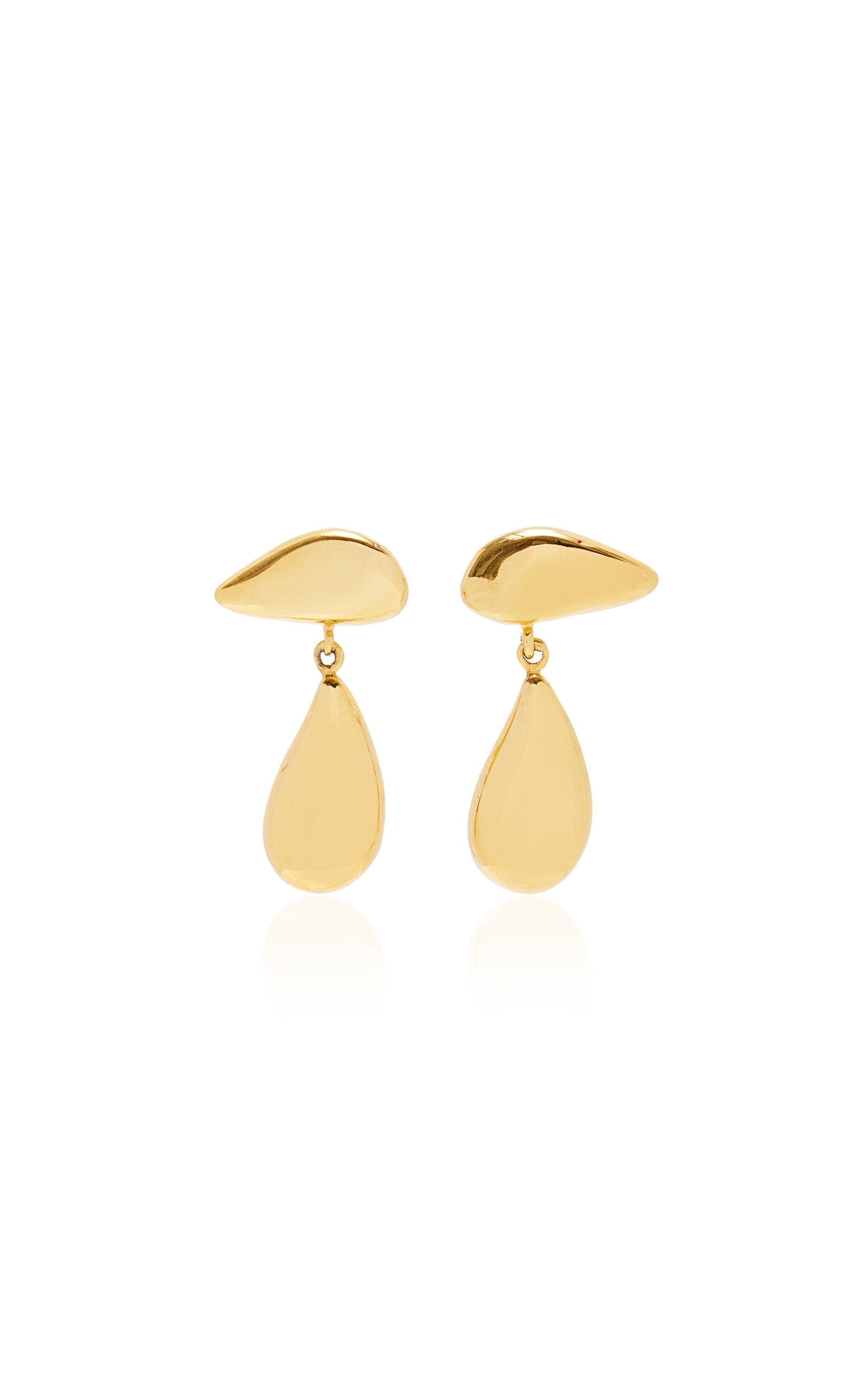 Agmes Alyce Gold Vermeil Drop Earrings