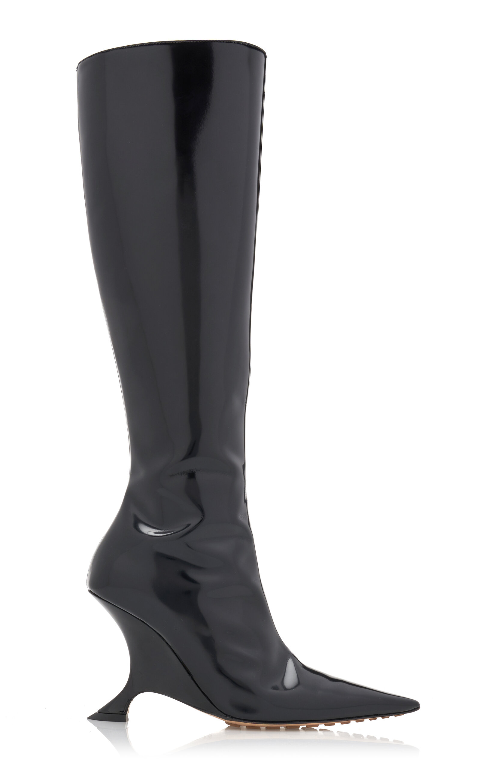 Bottega Veneta Rocket Knee-High Vinyl Boots